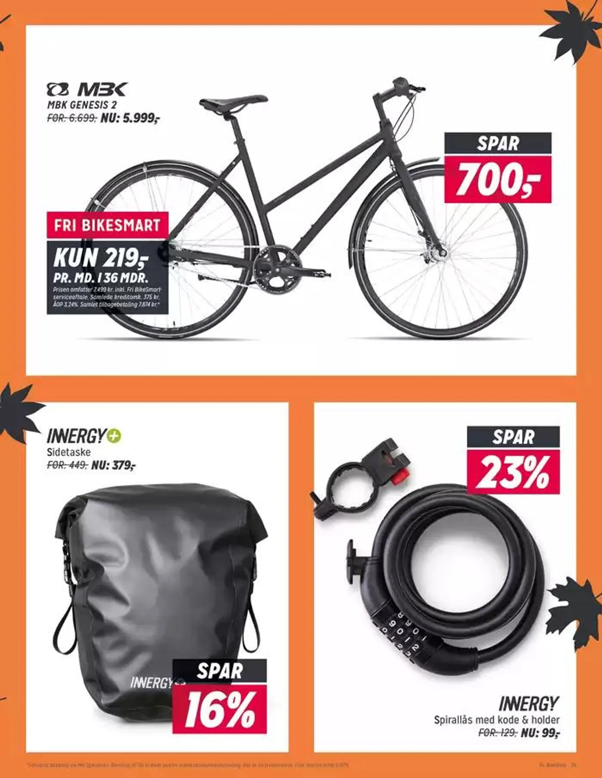 Fri BikeShop Tilbudsavis Gyldig indtil 15. oktober - 29. oktober 2024 - tilbudsavis side 29