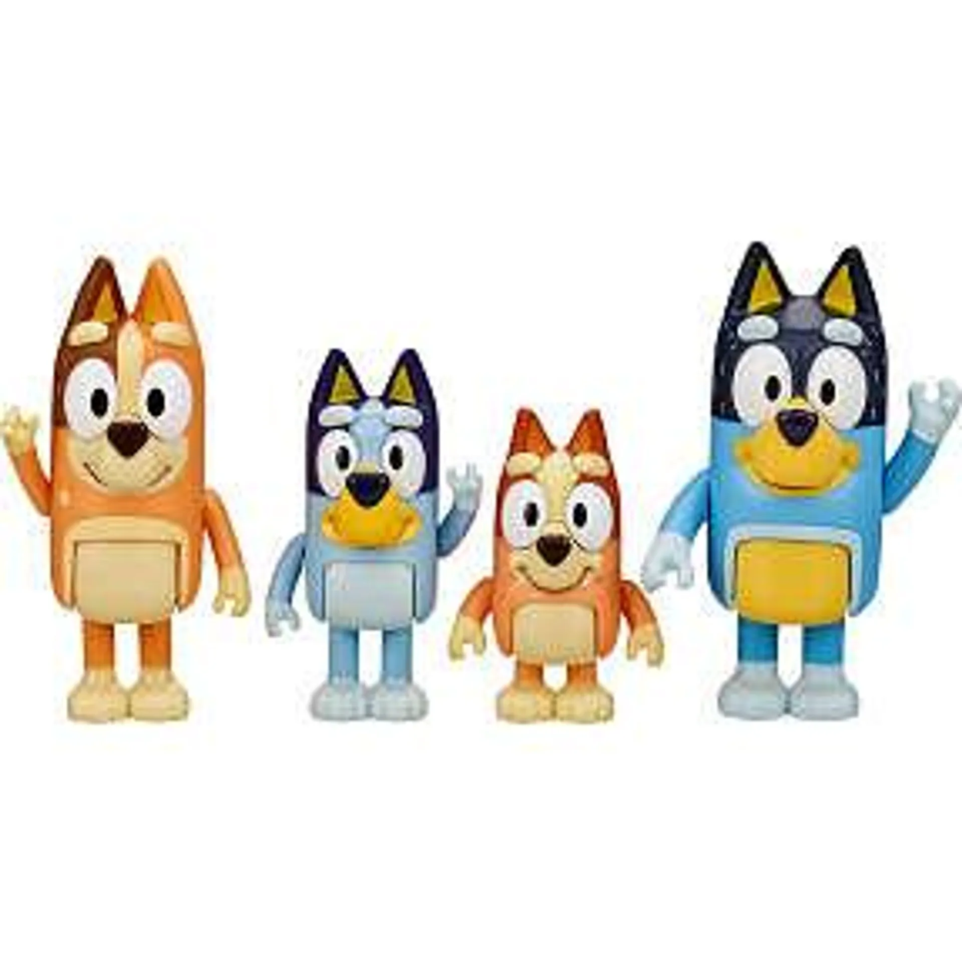 Bluey figurer 4-pak - assorteret