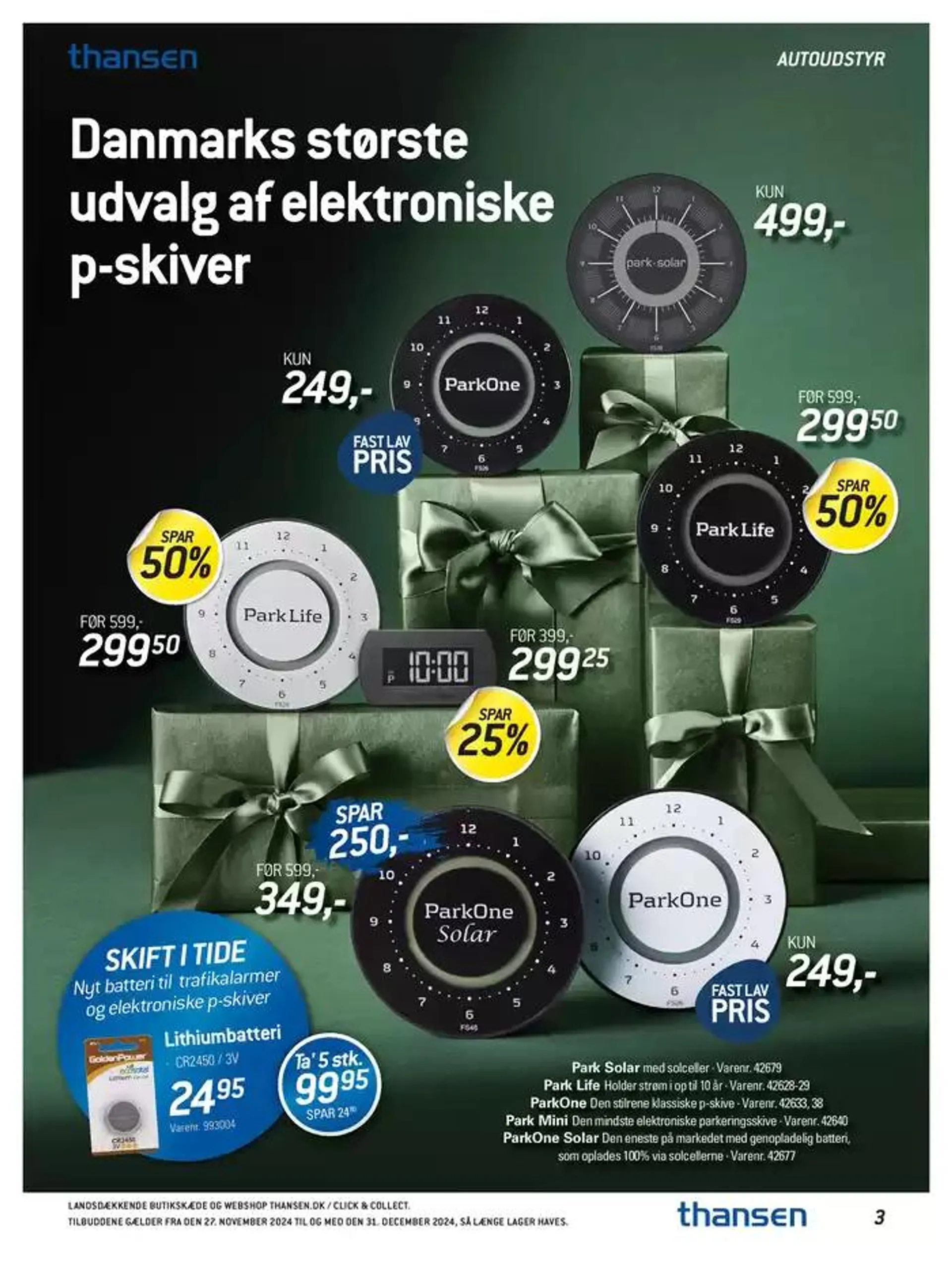 Aktuell kundeavis Thansen Gyldig indtil 27. november - 31. december 2024 - tilbudsavis side 3