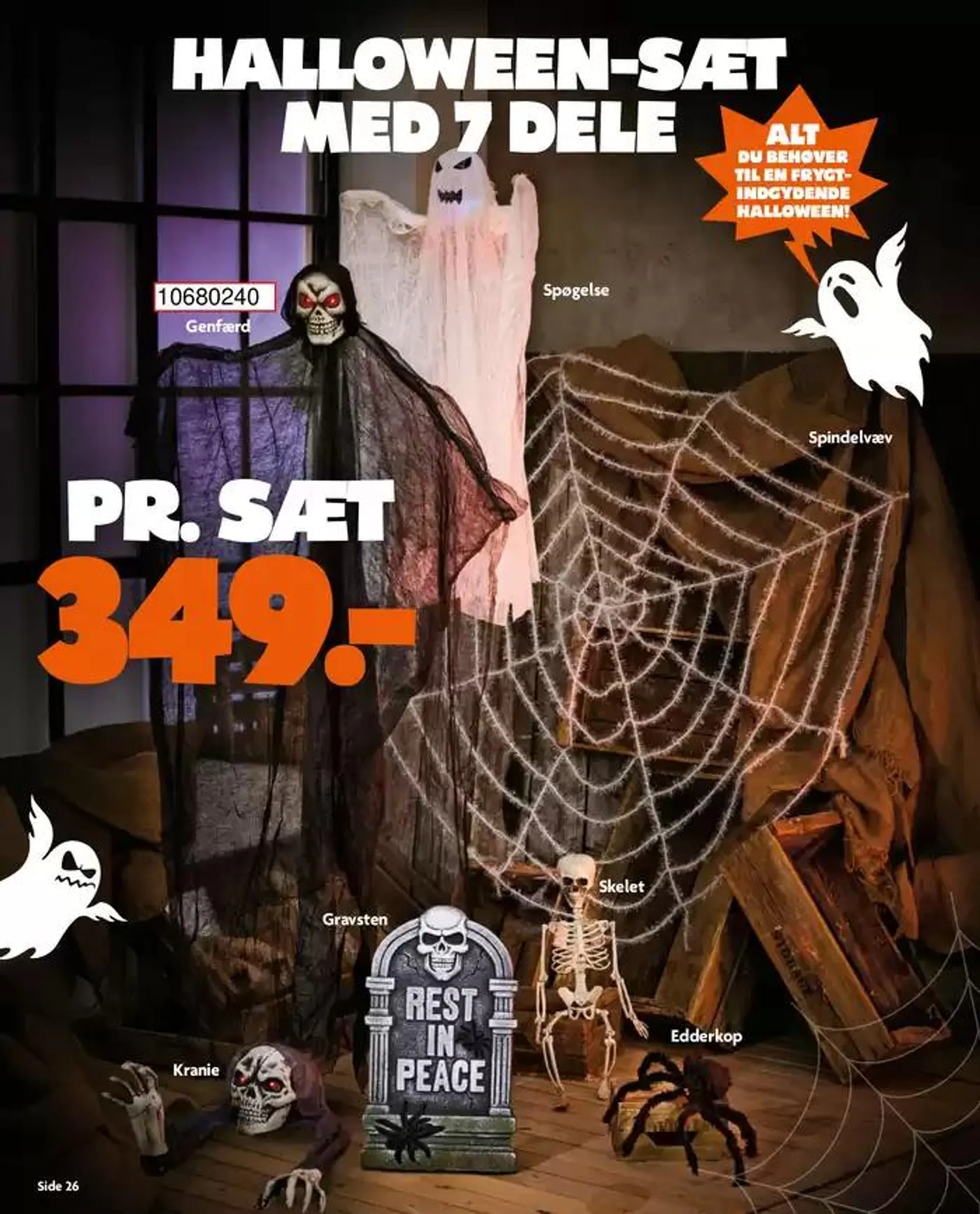 Halloween Katalog Gyldig indtil 27. september - 31. oktober 2024 - tilbudsavis side 26