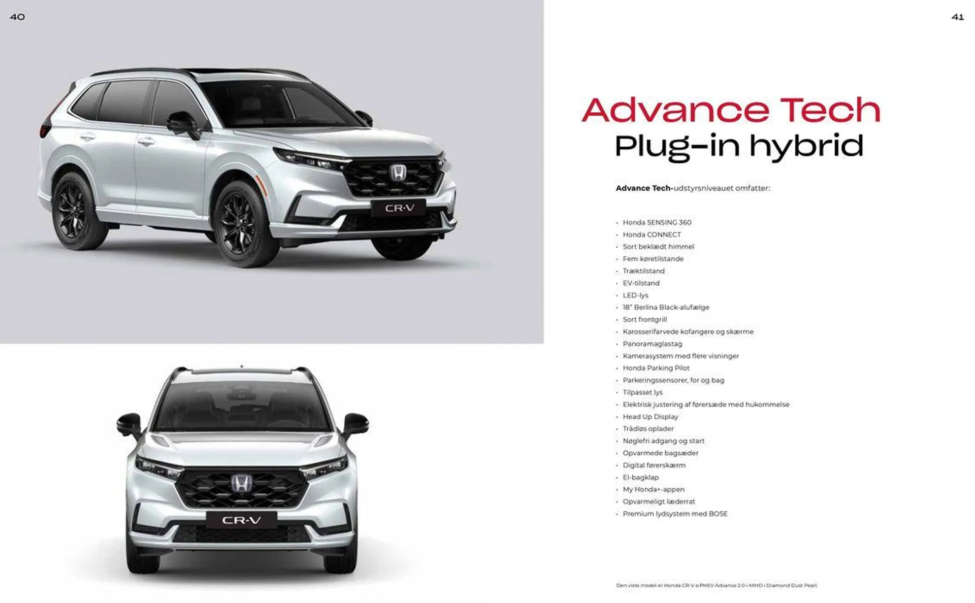 Honda CR-V plug-in hybrid Brochure Gyldig indtil 9. oktober - 9. oktober 2024 - tilbudsavis side 21