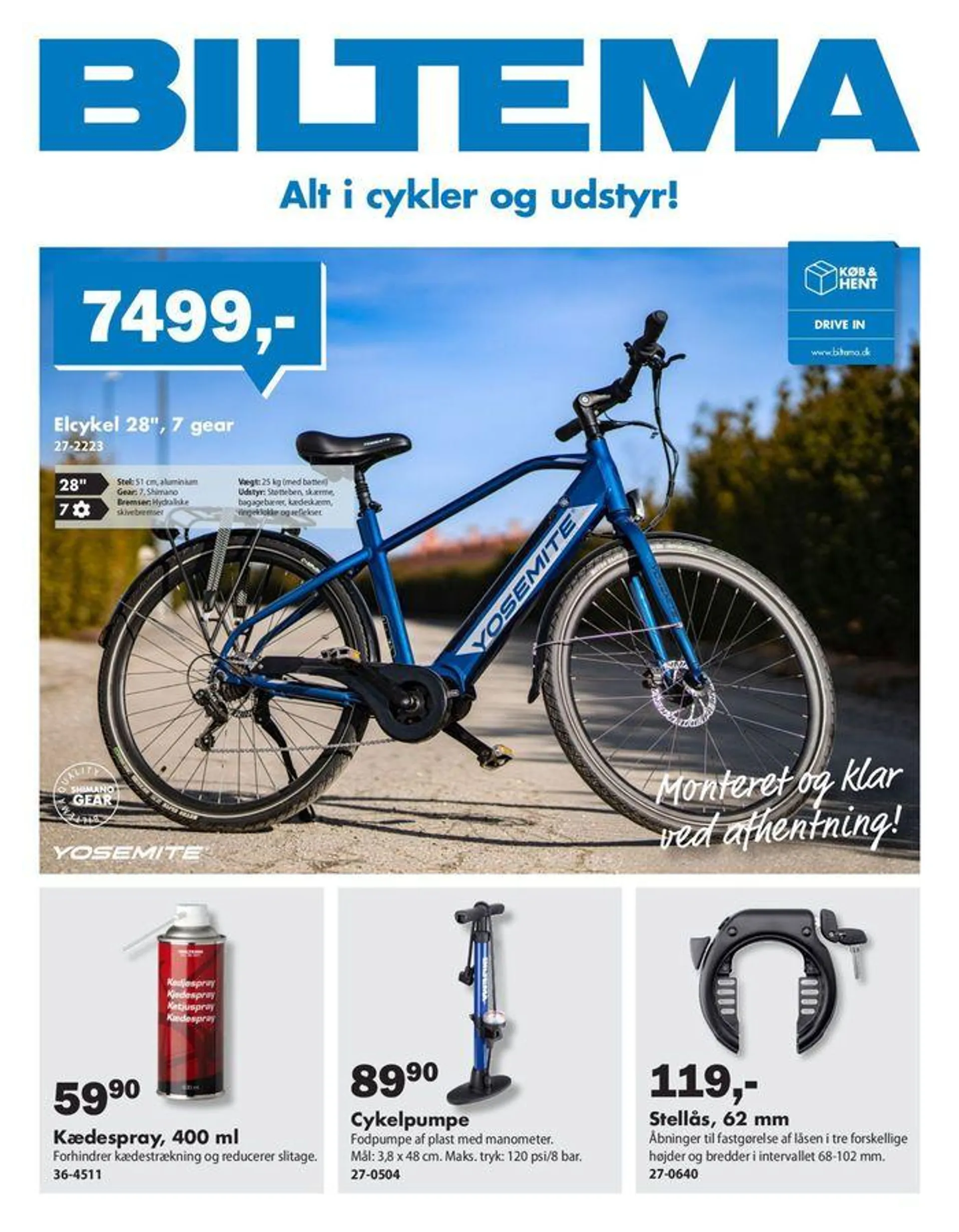 Cykler og udstyr - 1