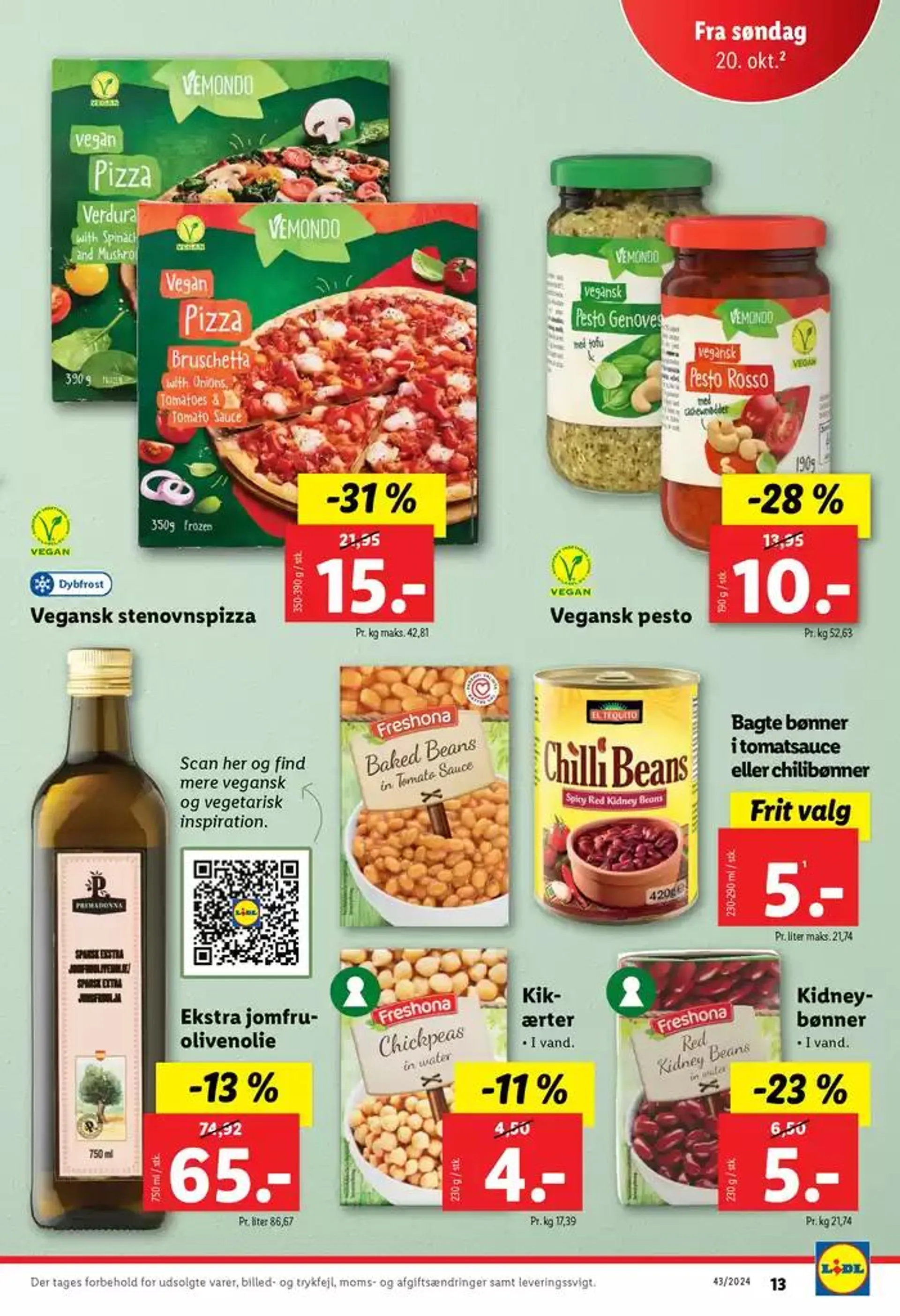 Lidl Tilbudsavis Gyldig indtil 16. oktober - 26. oktober 2024 - tilbudsavis side 13