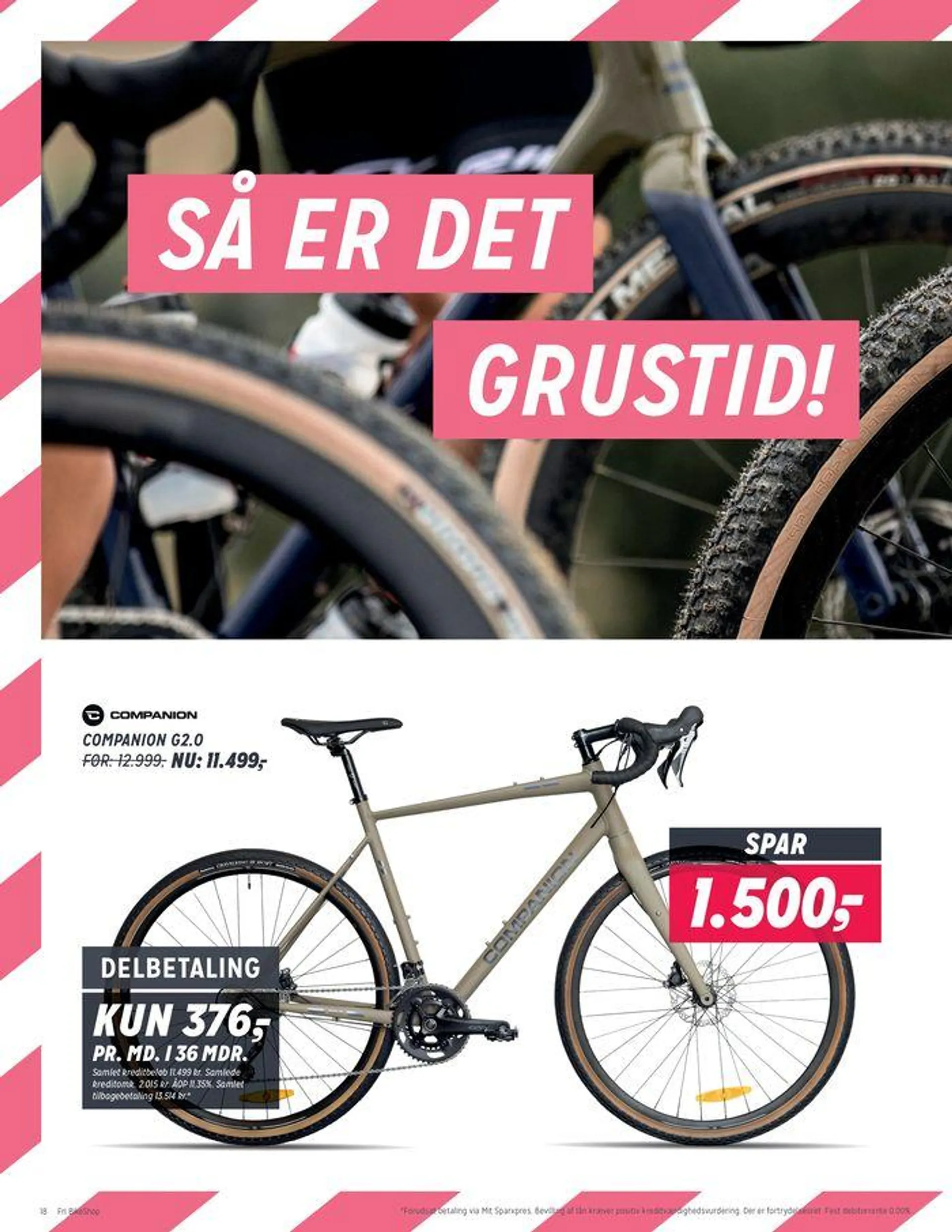 Fri BikeShop Tilbudsavis. Gyldig indtil 30. august - 13. september 2024 - tilbudsavis side 18