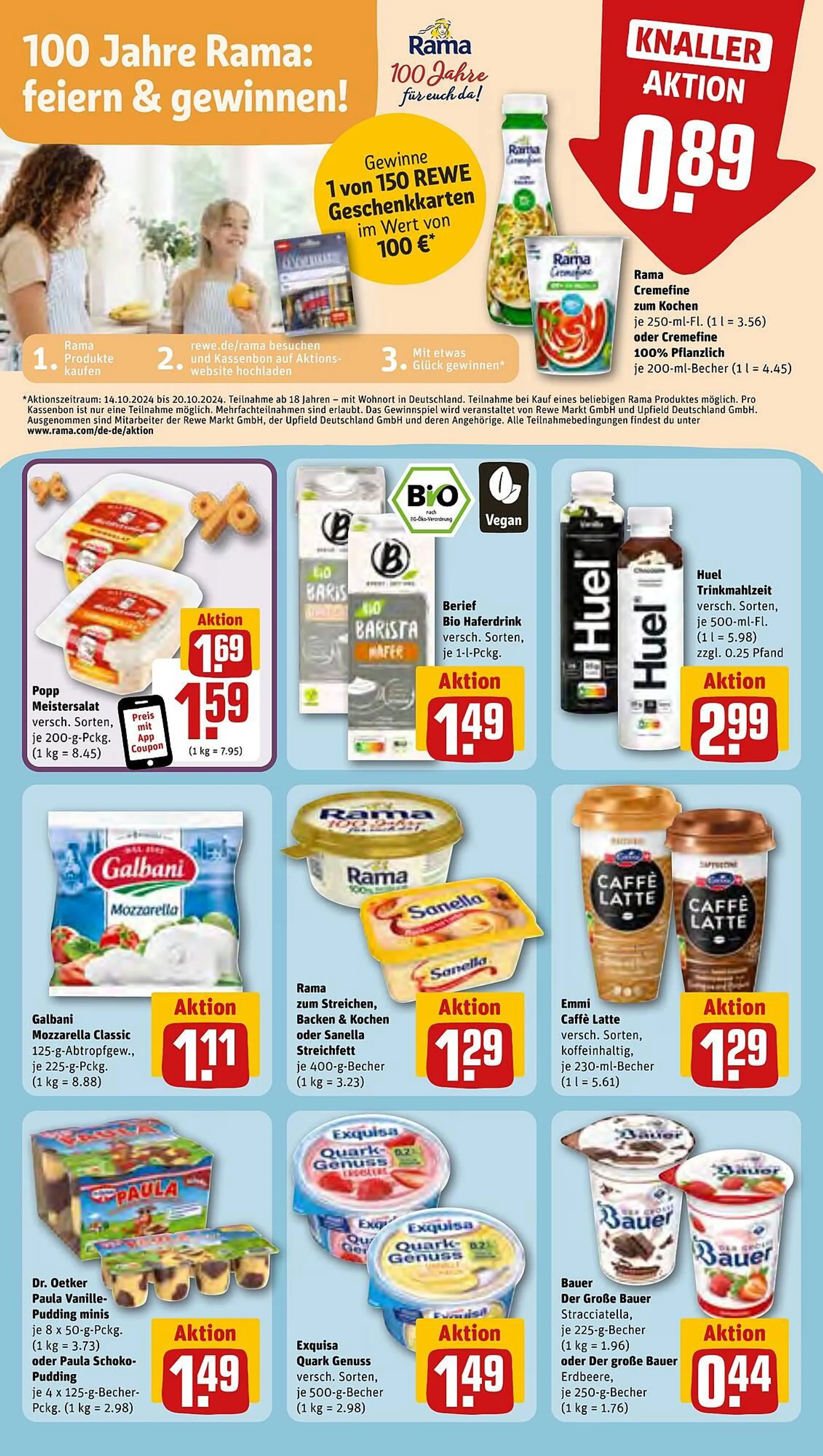 REWE tilbudsavis Gyldig indtil 14. oktober - 19. oktober 2024 - tilbudsavis side 12