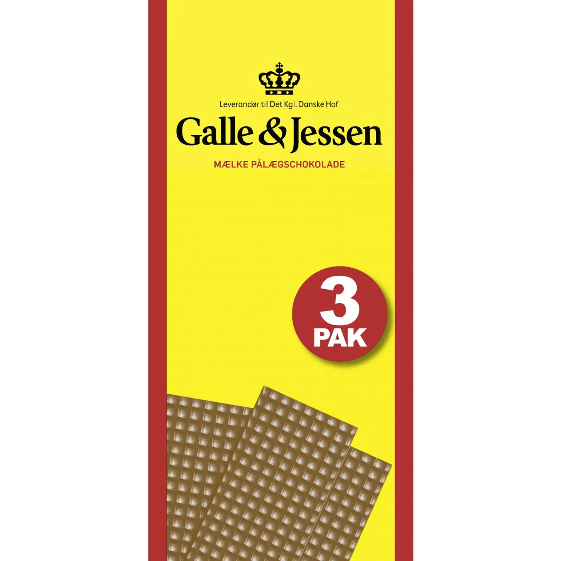 Galle & Jessen Mælke Pålægschokolade