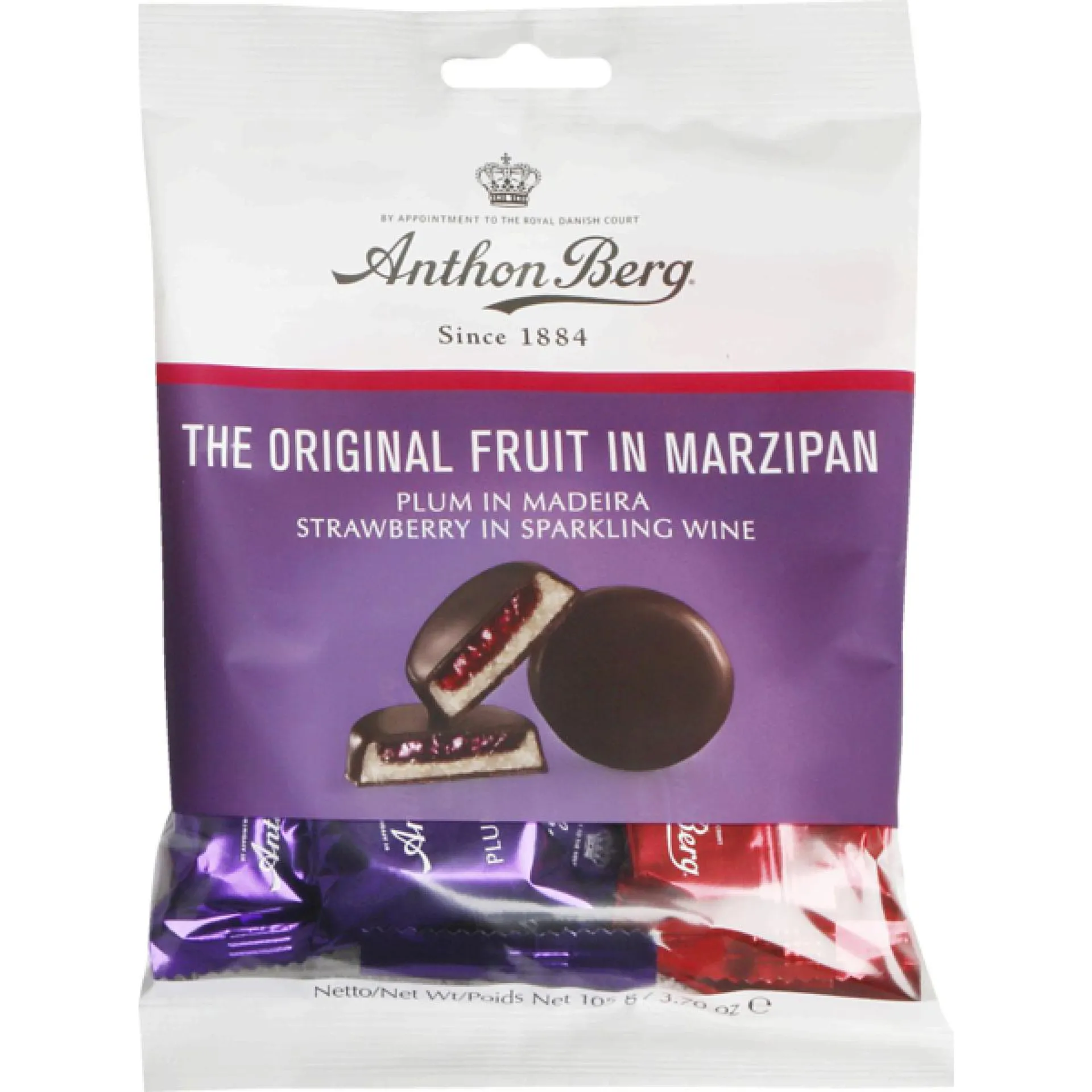 Anthon Berg Fruit in Marzipan