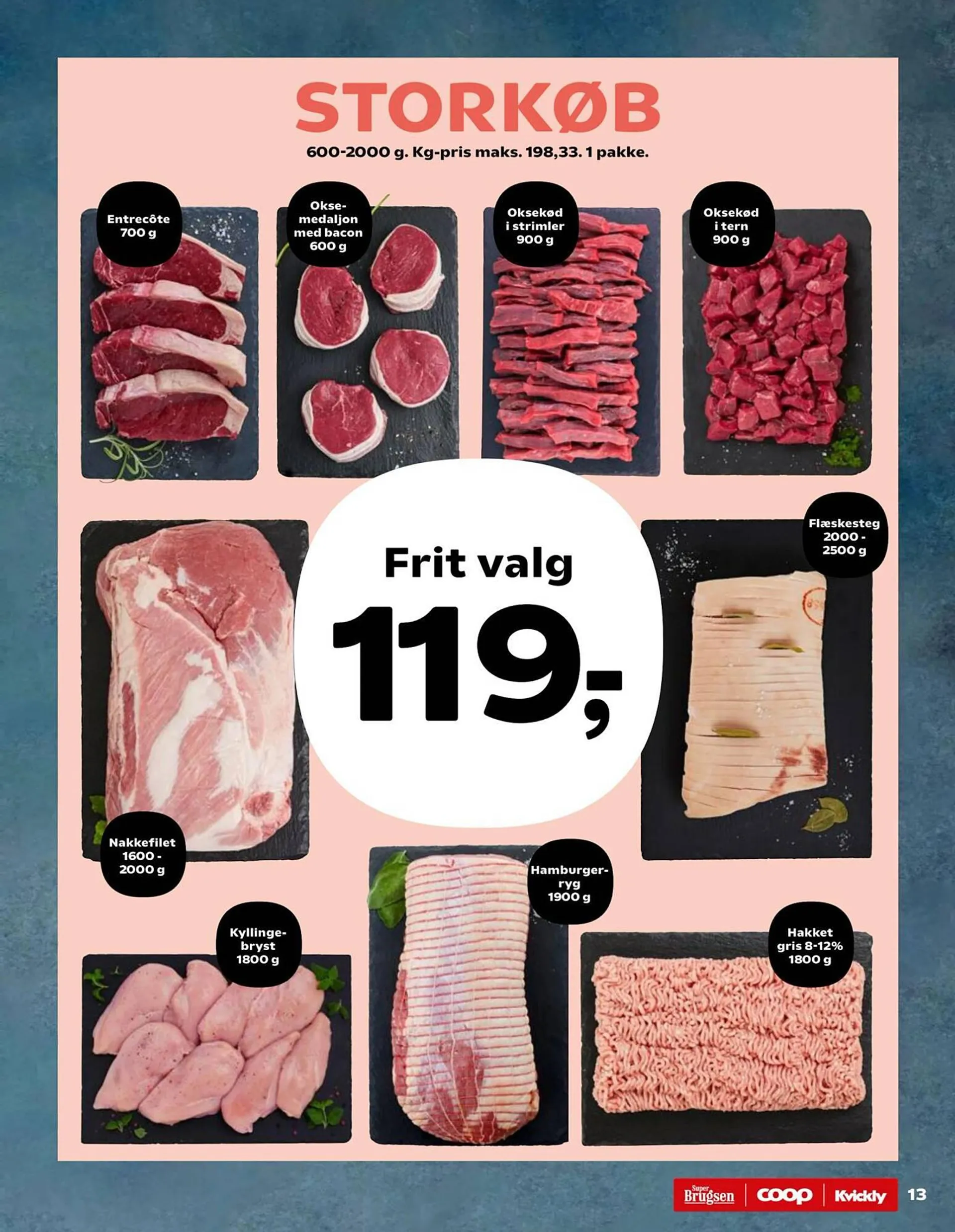 Kvickly tilbudsavis Gyldig indtil 29. februar - 14. marts 2024 - tilbudsavis side 13