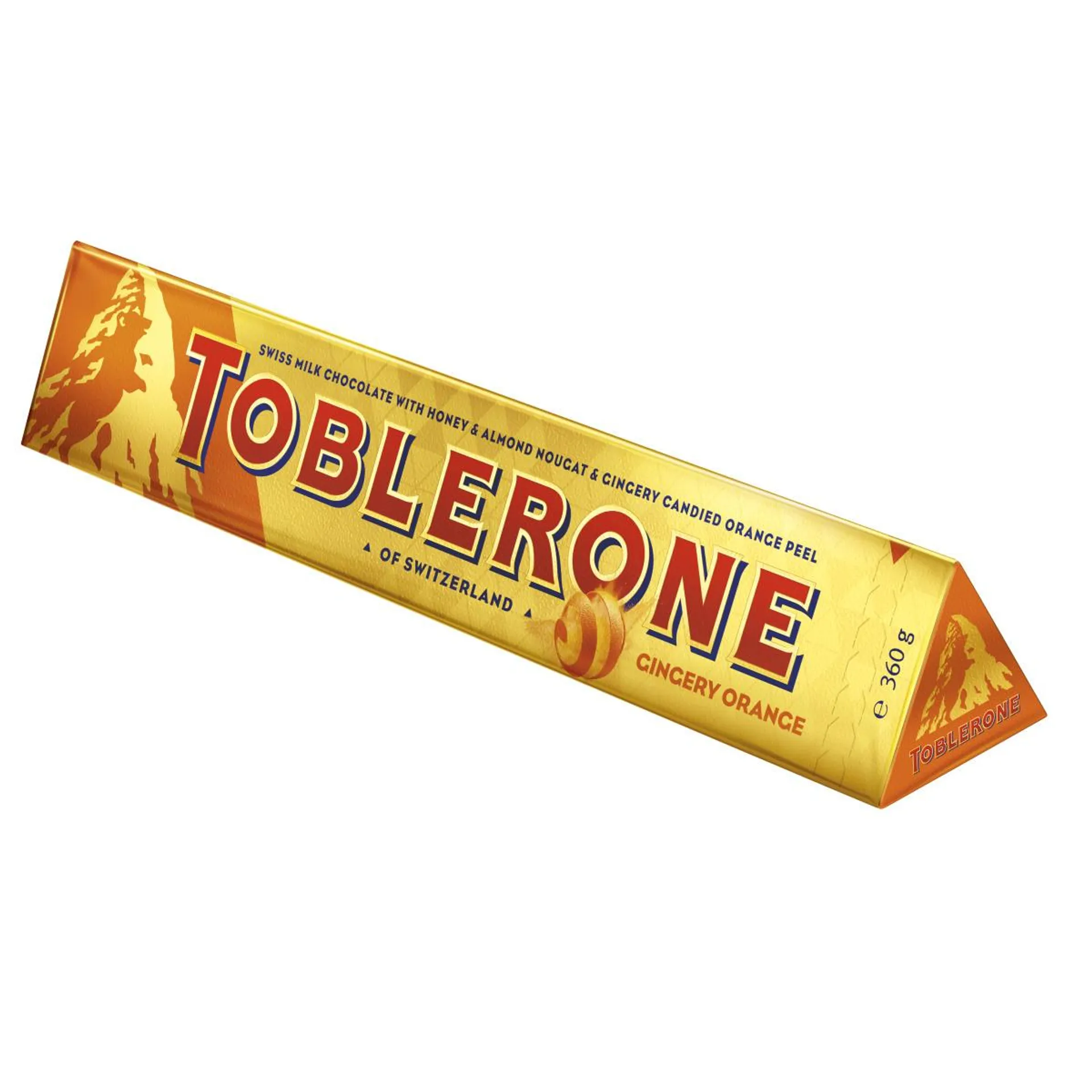 Toblerone Gingery Orange