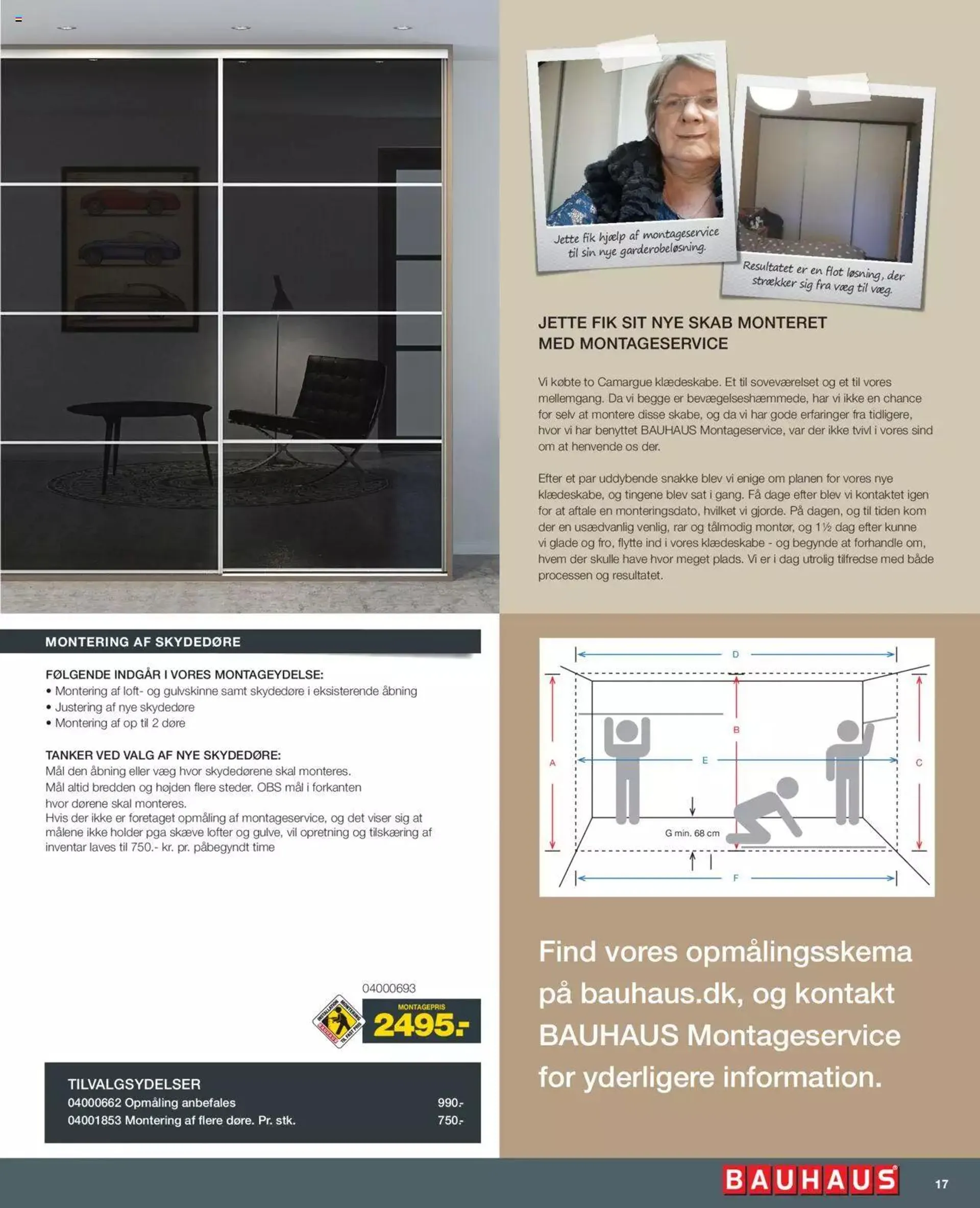 Bauhaus - Montage service katalog Gyldig indtil 21. marts - 31. december 2024 - tilbudsavis side 17