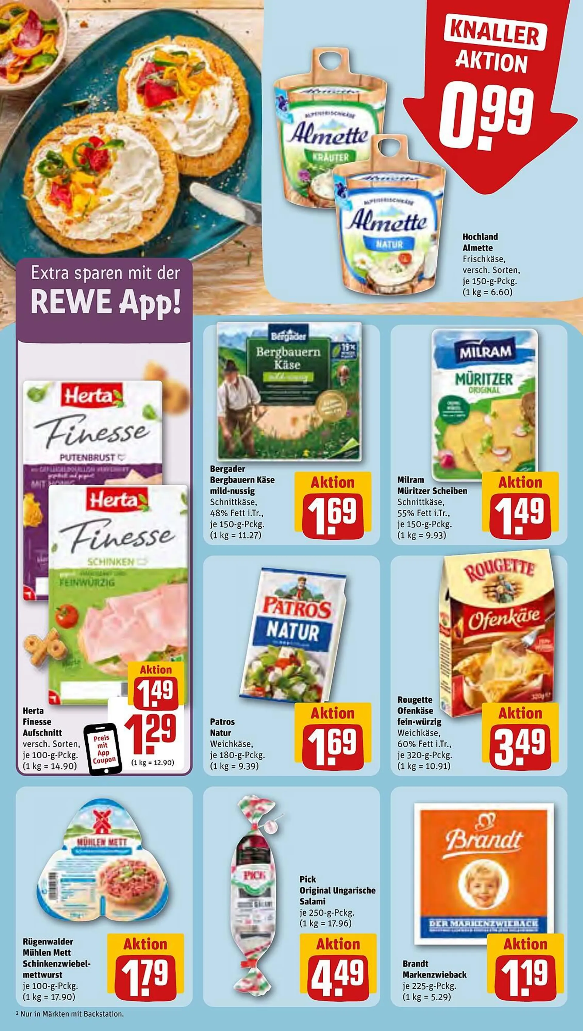 REWE tilbudsavis Gyldig indtil 14. oktober - 19. oktober 2024 - tilbudsavis side 11