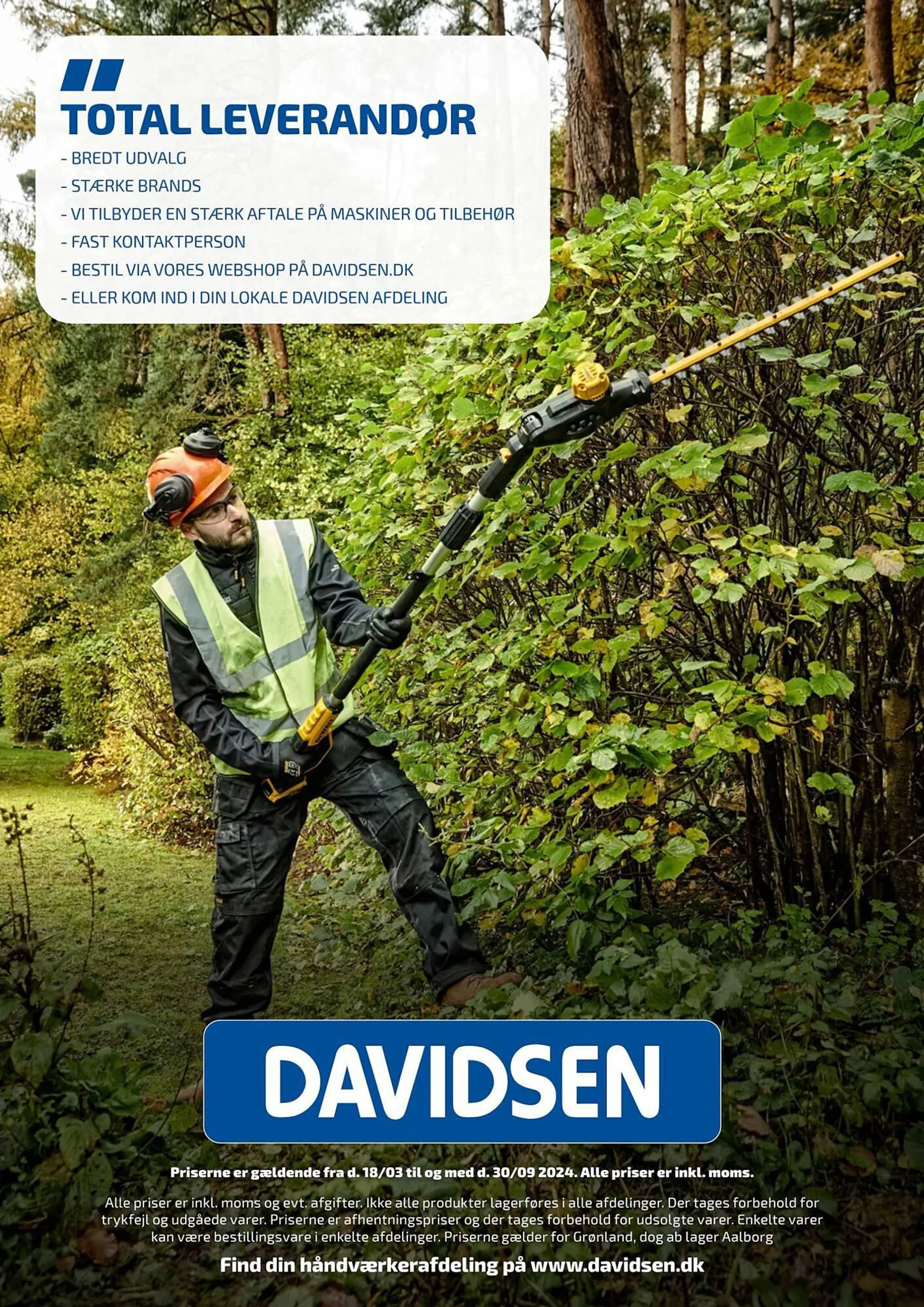 Davidsen tilbudsavis Gyldig indtil 17. marts - 30. september 2024 - tilbudsavis side 32