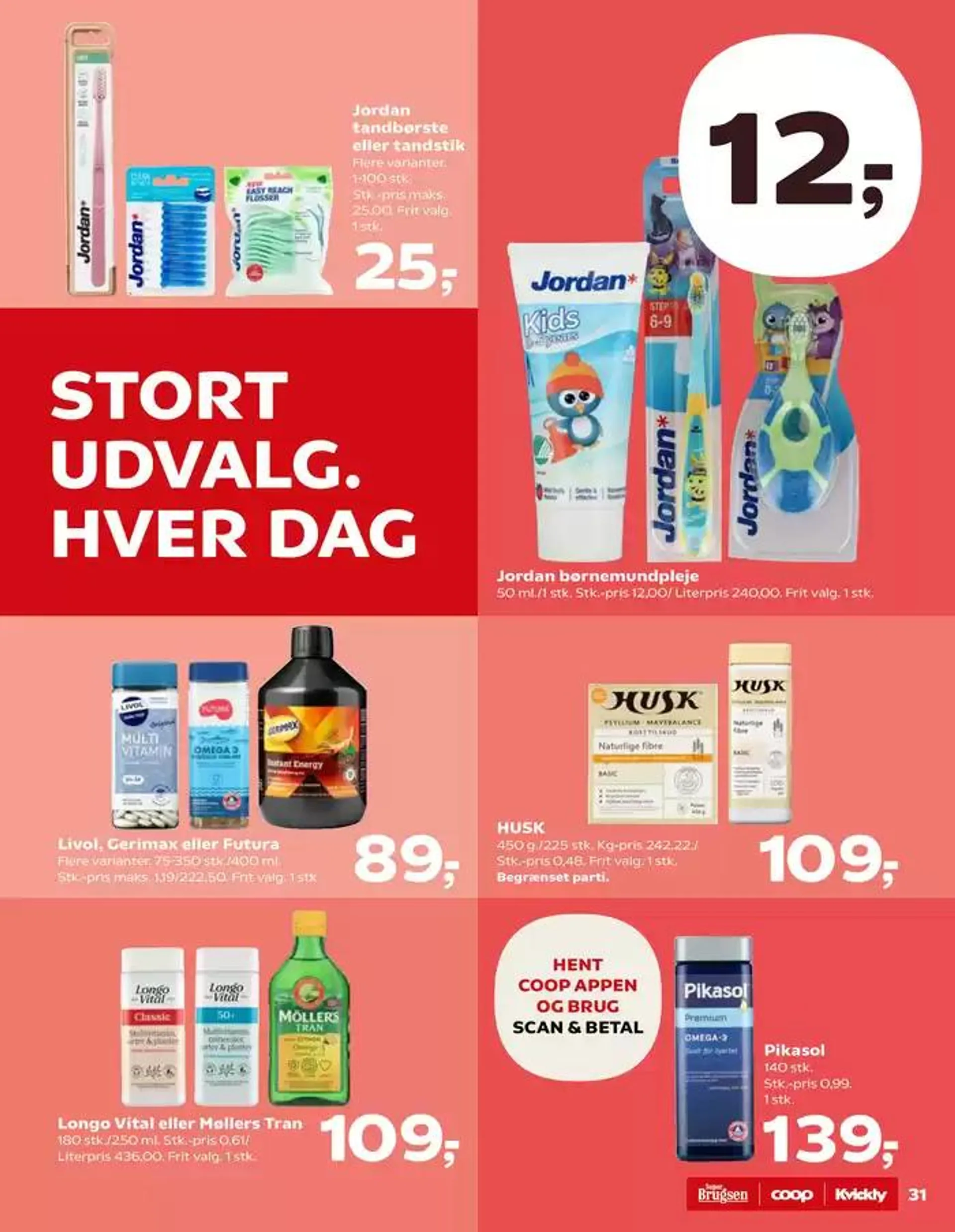 En Bid Bedre. Hver Dag Gyldig indtil 11. oktober - 17. oktober 2024 - tilbudsavis side 31