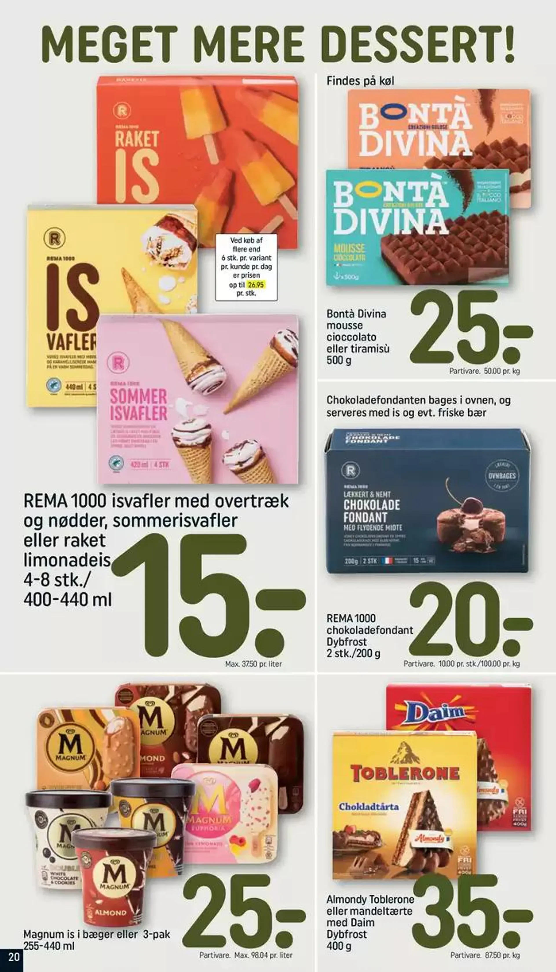 Rema 1000 Tilbudsavis Gyldig indtil 12. oktober - 19. oktober 2024 - tilbudsavis side 20