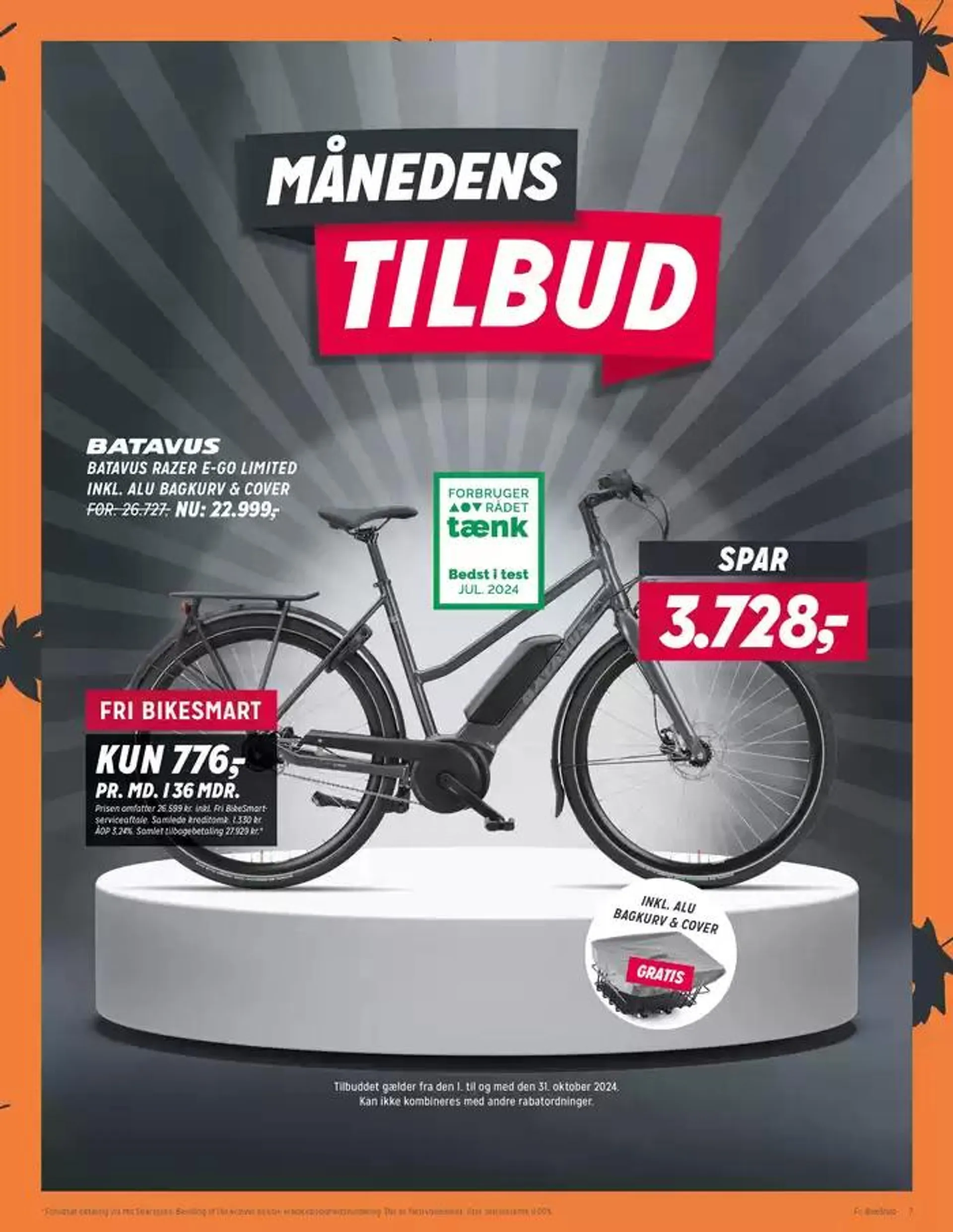 Fri BikeShop Tilbudsavis Gyldig indtil 15. oktober - 29. oktober 2024 - tilbudsavis side 7