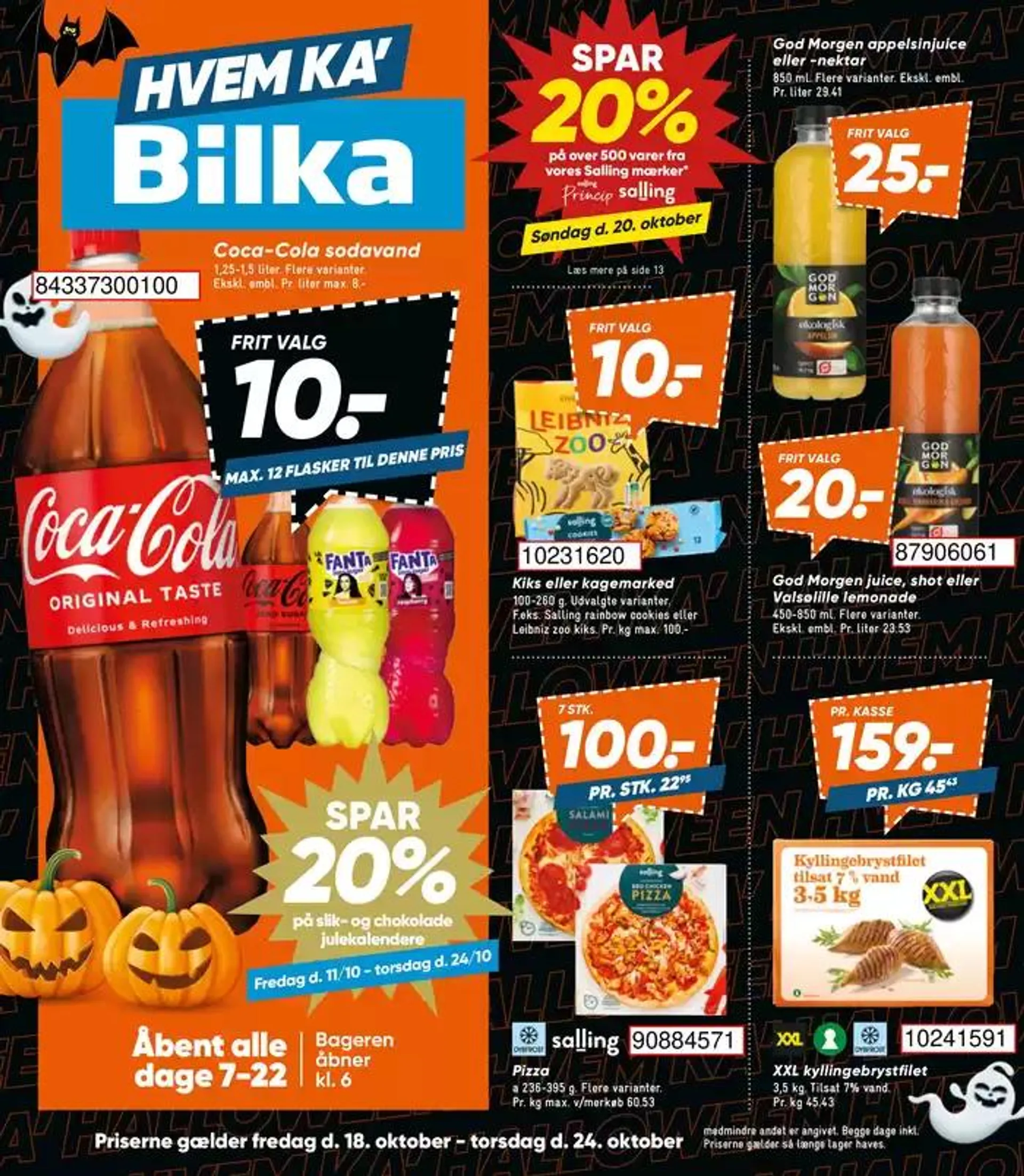 Bilka Tilbudsavis Gyldig indtil 18. oktober - 1. november 2024 - tilbudsavis side 1