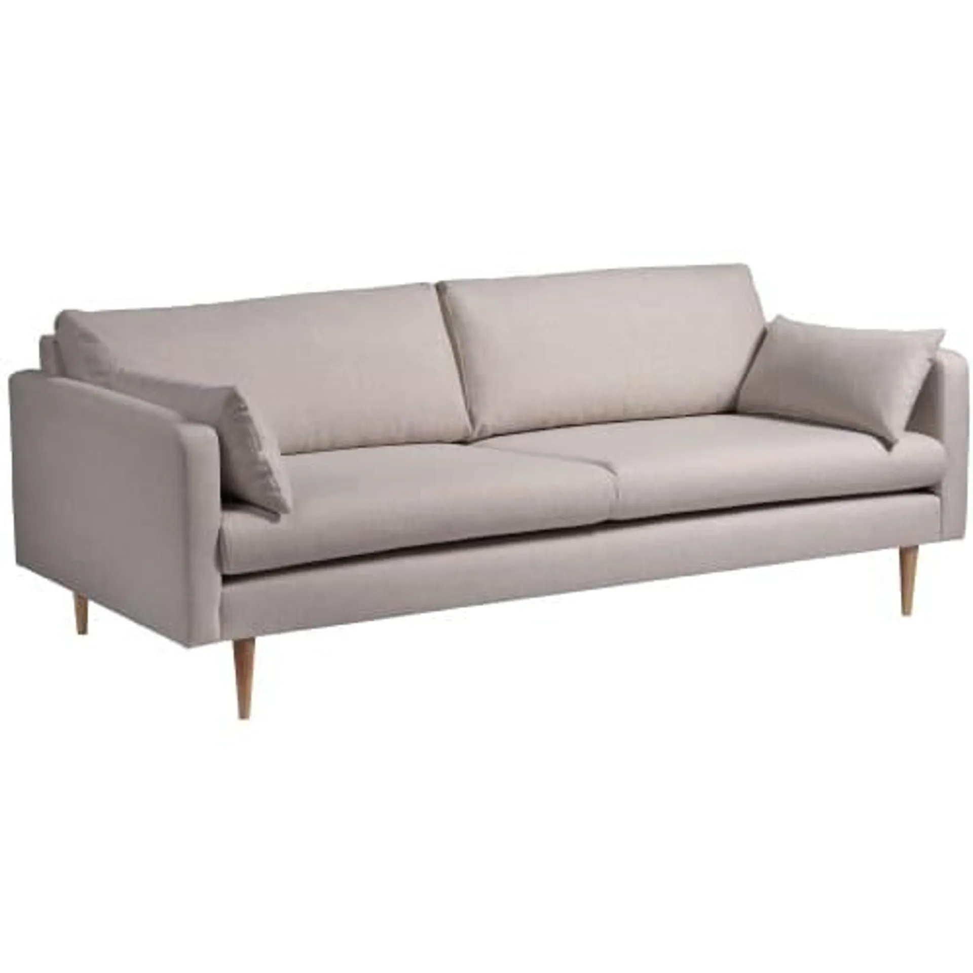 Living & more 3 pers. sofa - Malte - Sand