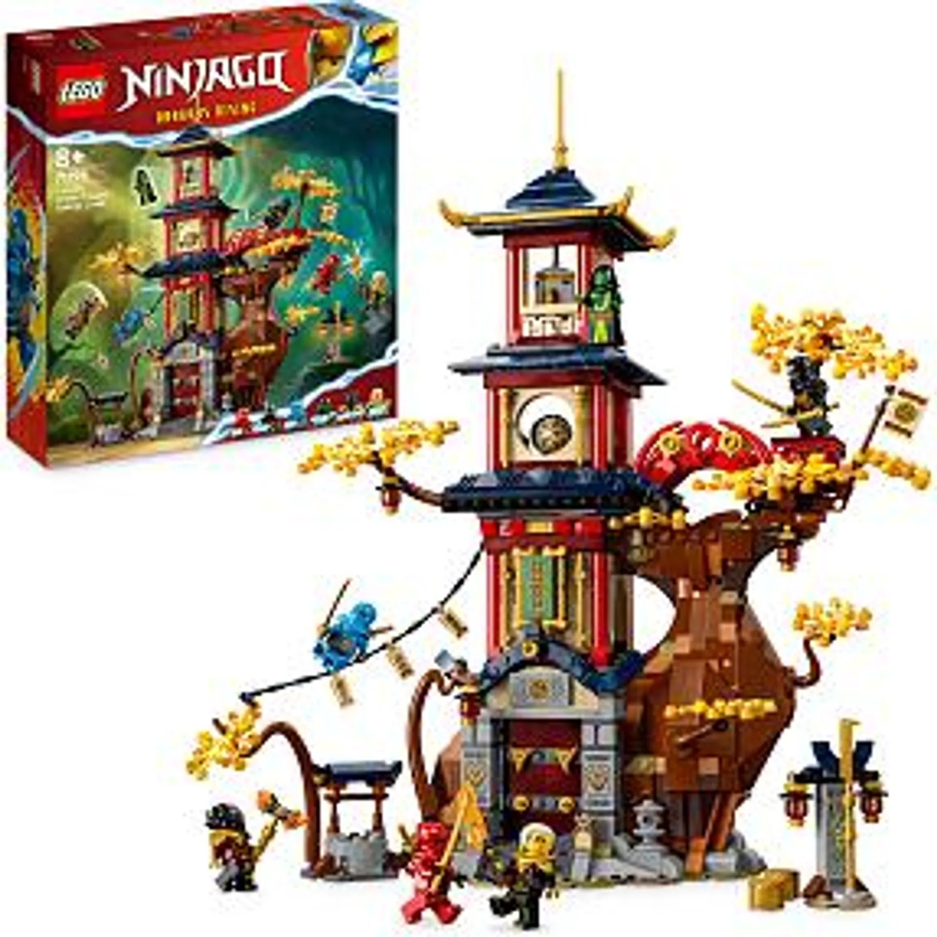 LEGO® NINJAGO® Drage-energikernernes tempel 71795