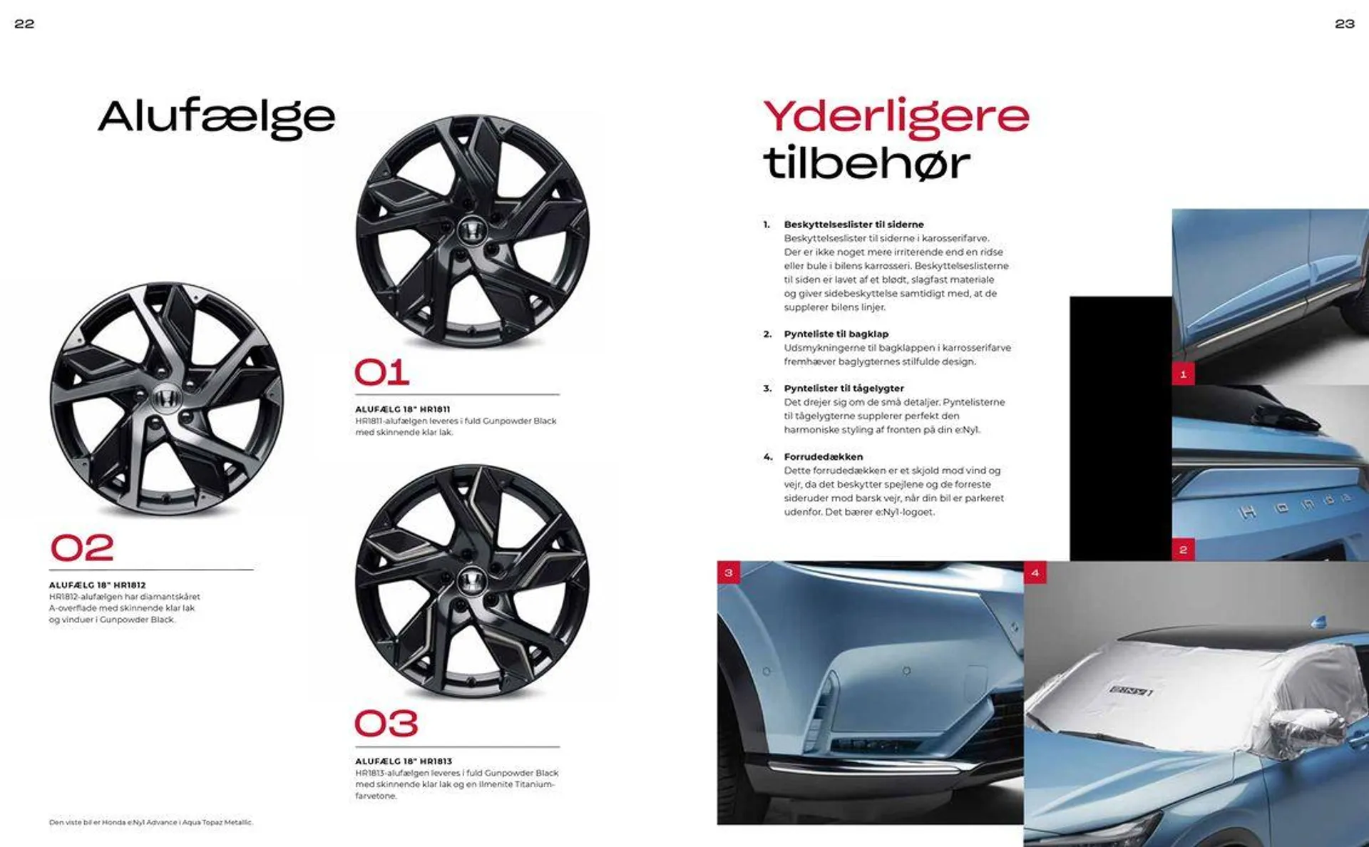 Honda e:Ny1 tilbehørsbrochure Gyldig indtil 9. april - 9. april 2025 - tilbudsavis side 12