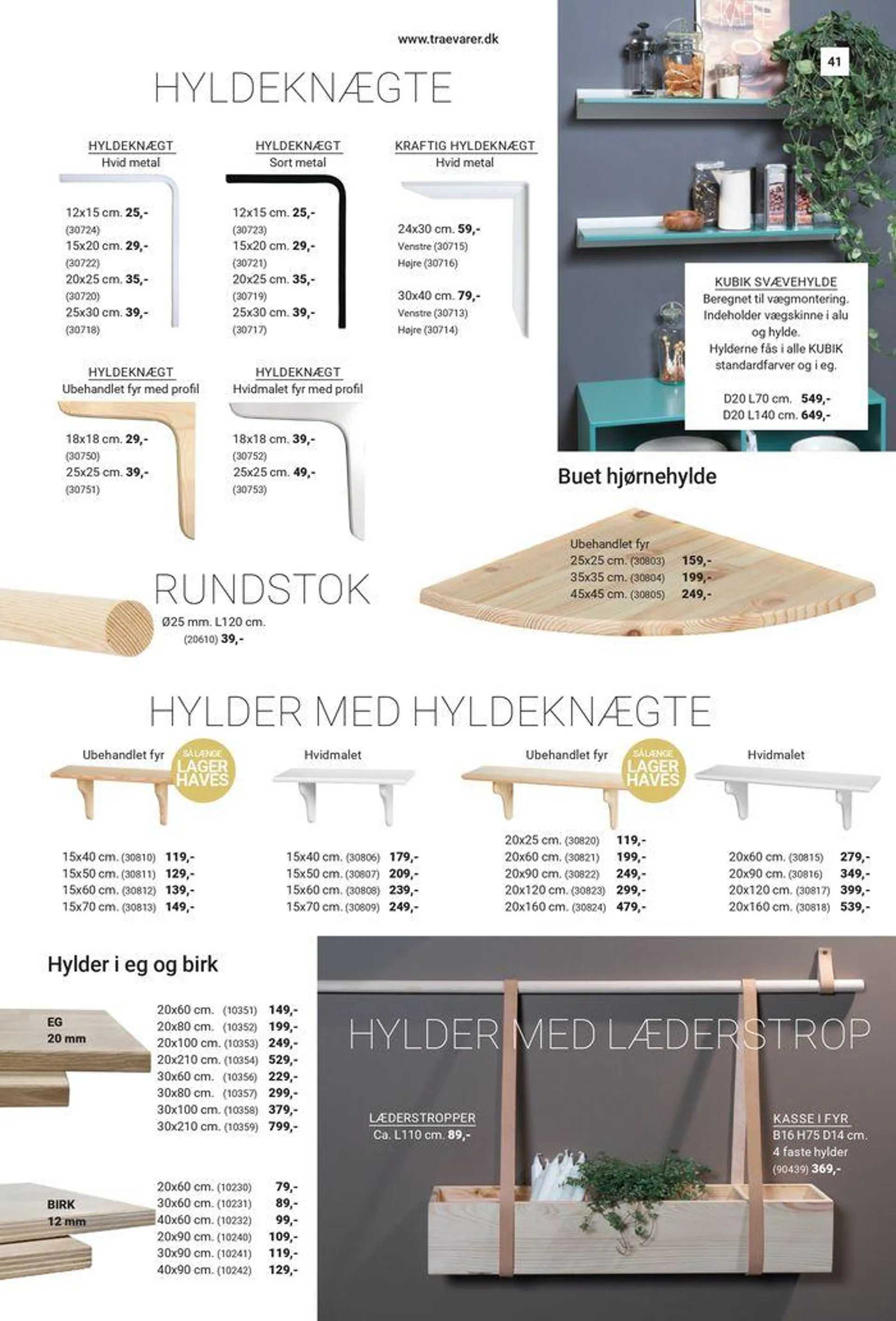 Indret med trae Gyldig indtil 18. januar - 31. december 2024 - tilbudsavis side 41