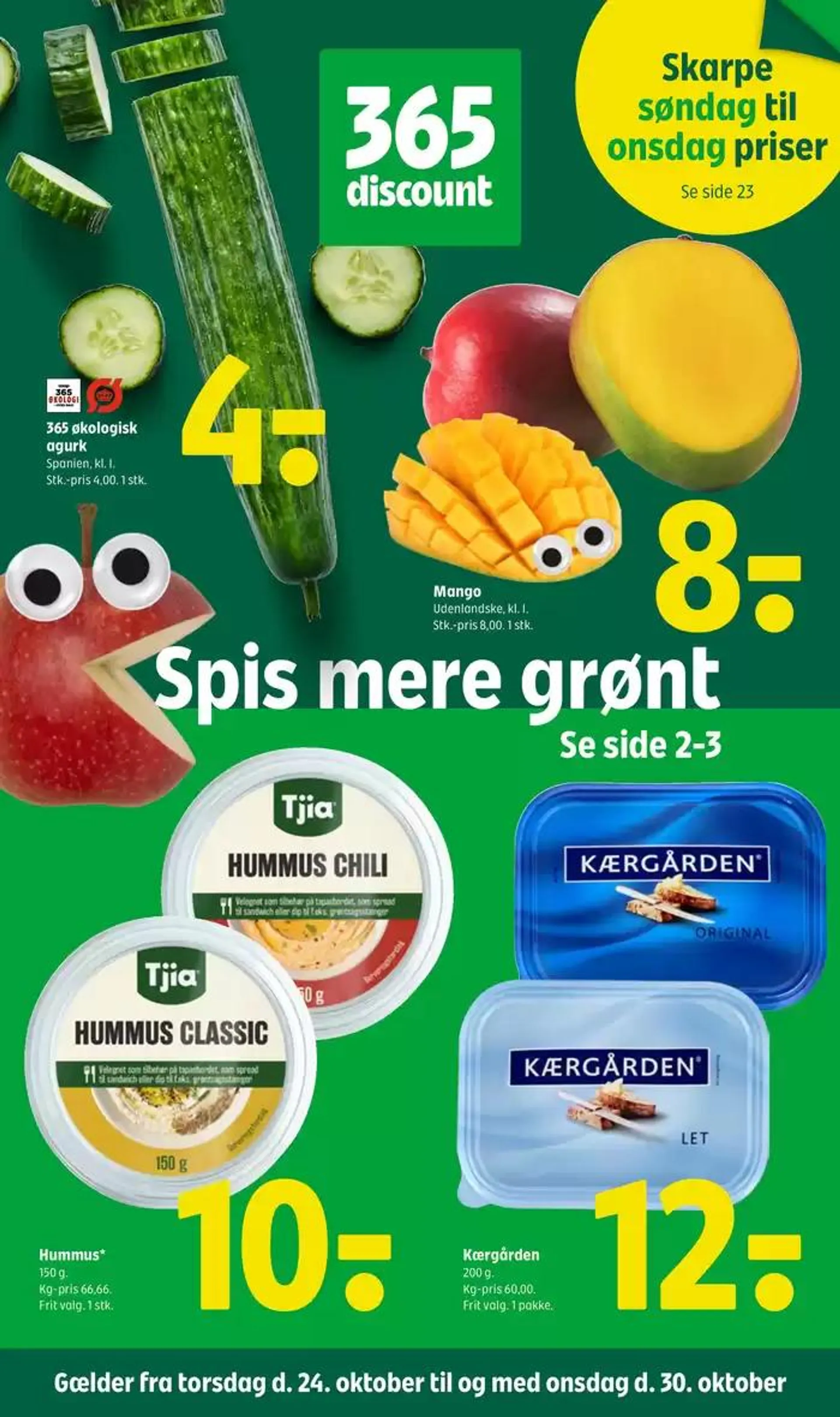 Spis mere grønt - 1