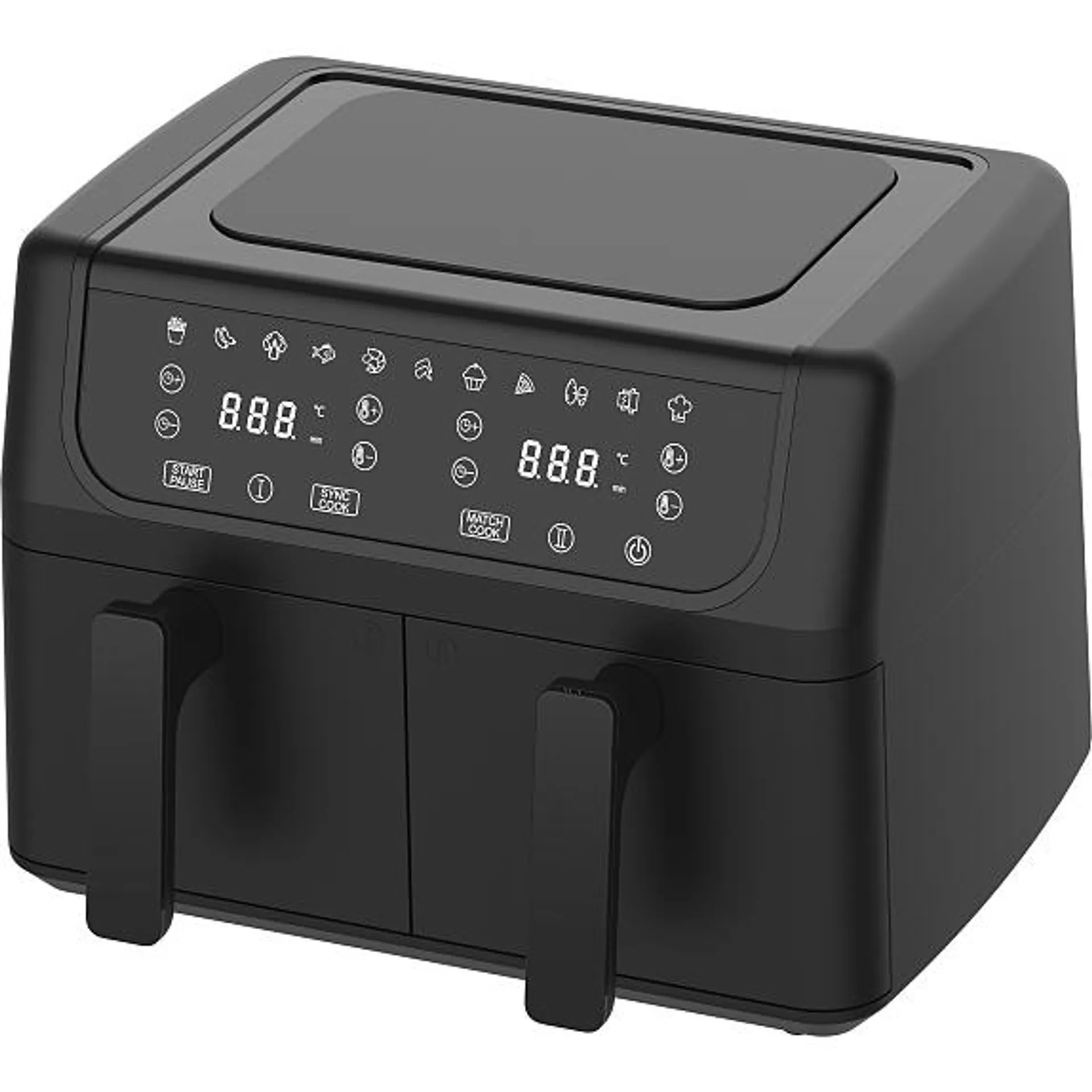 Salling Dobbelt Airfryer - sort