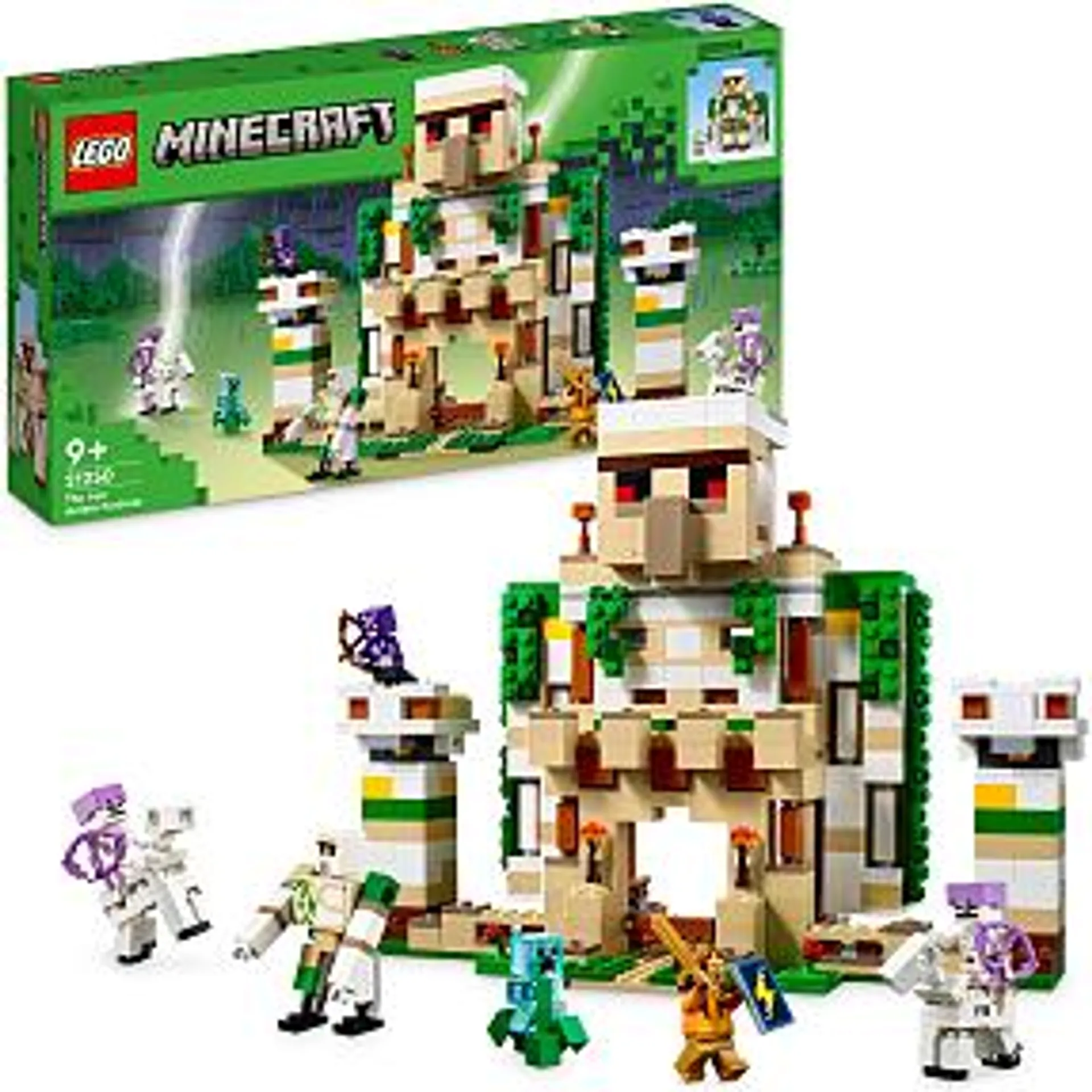 LEGO® Minecraft® Jerngolem-fortet 21250