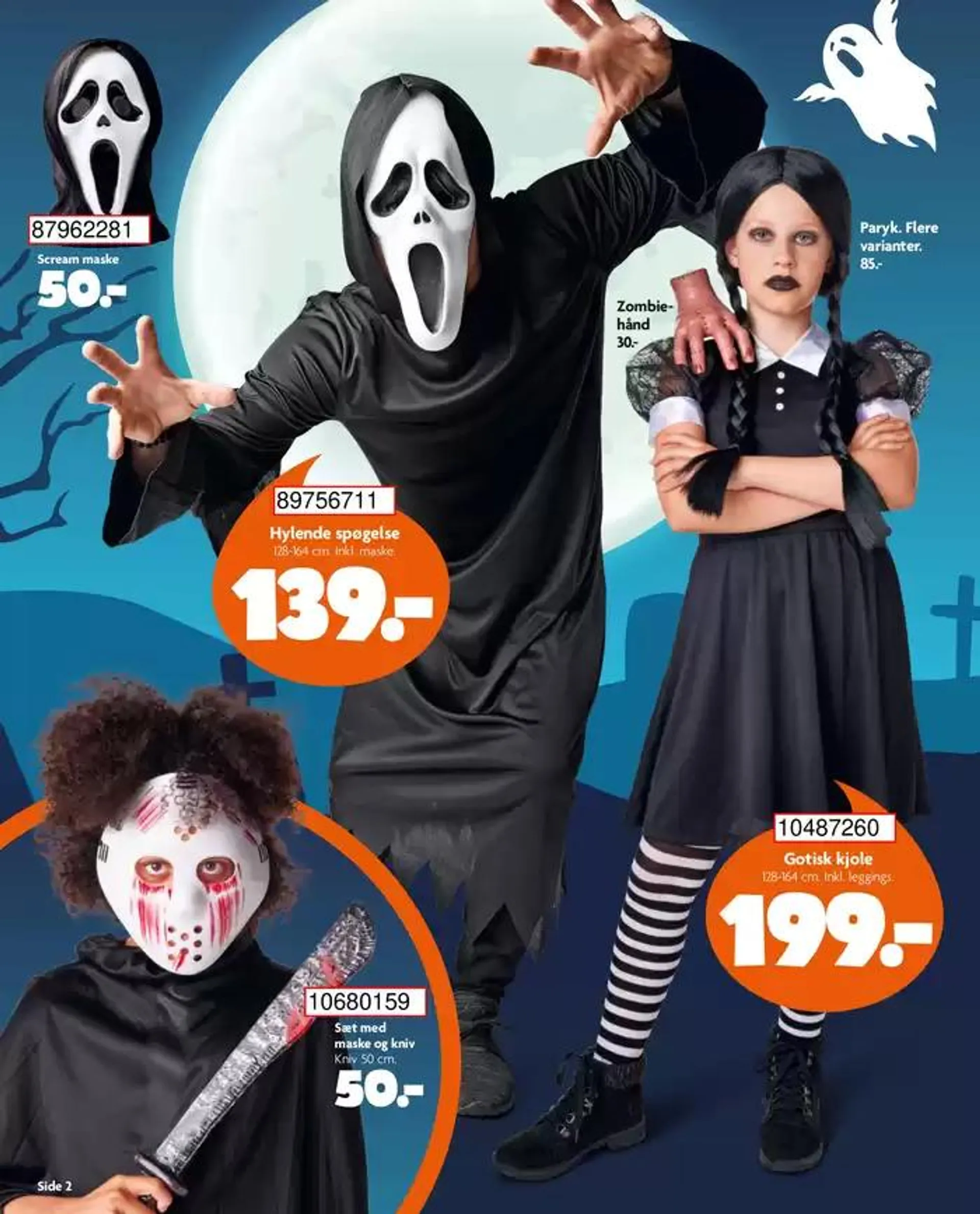 Halloween Katalog Gyldig indtil 27. september - 31. oktober 2024 - tilbudsavis side 2