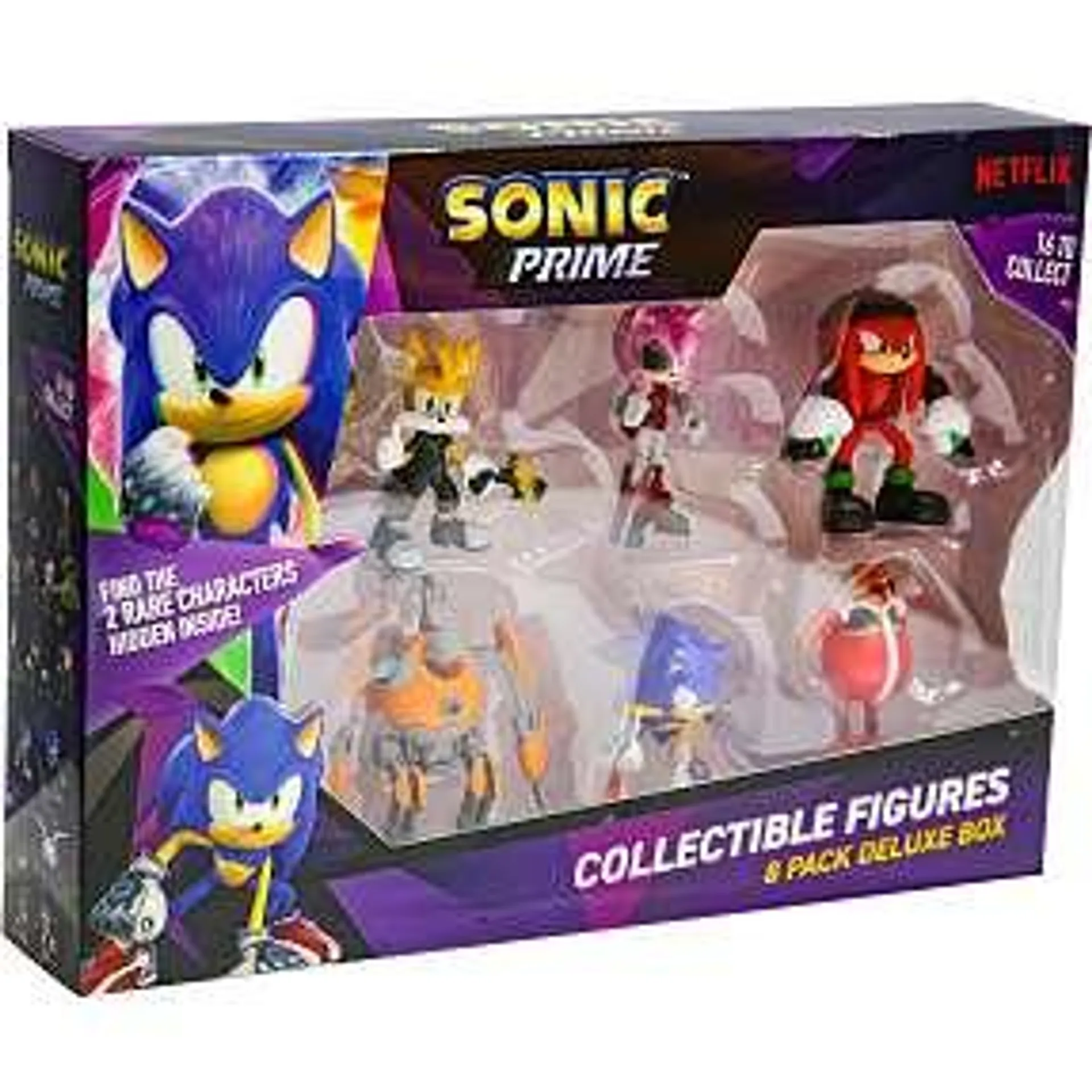 Sonic S1 Deluxe figurer 8-pak