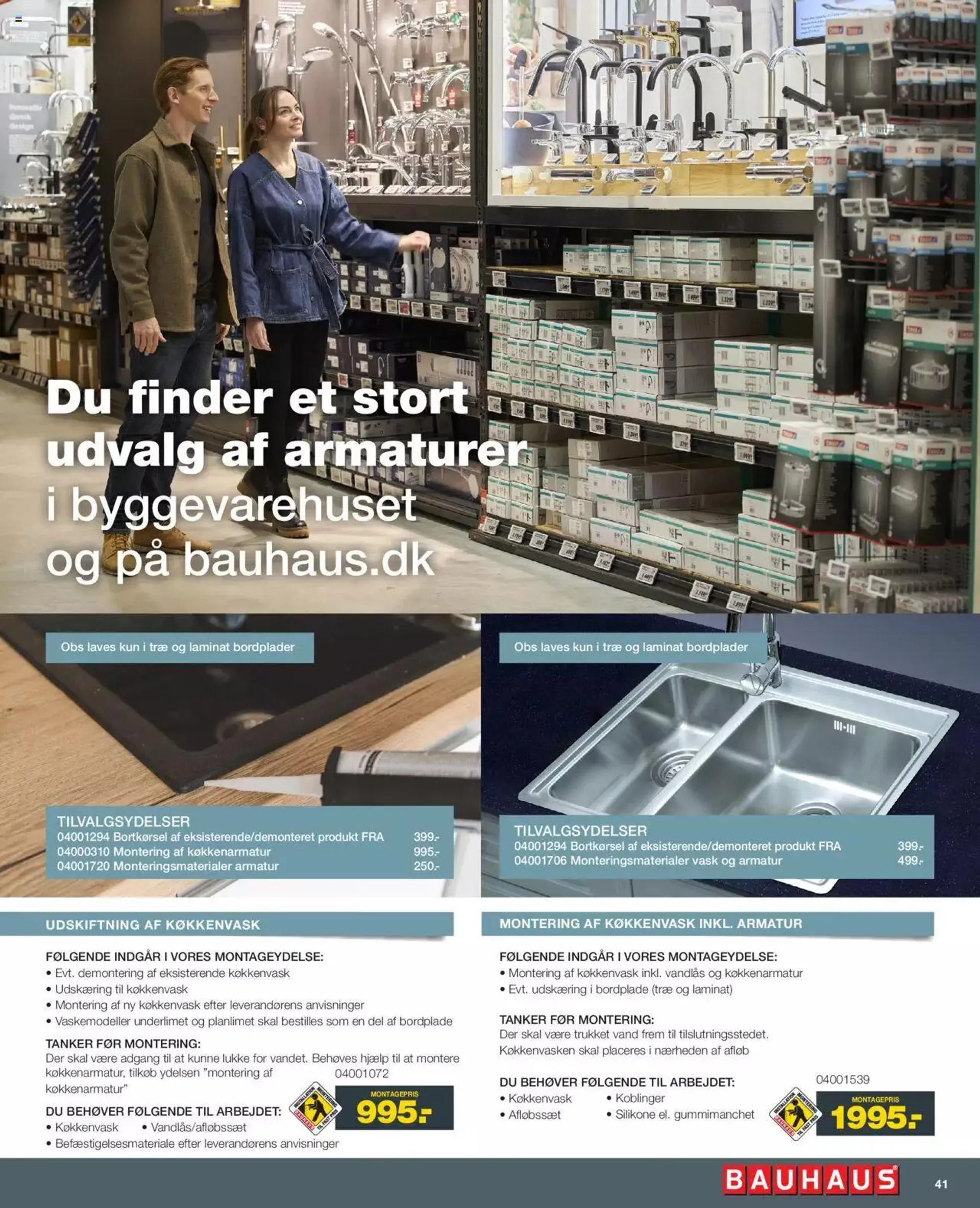 Bauhaus - Montage service katalog Gyldig indtil 21. marts - 31. december 2024 - tilbudsavis side 41