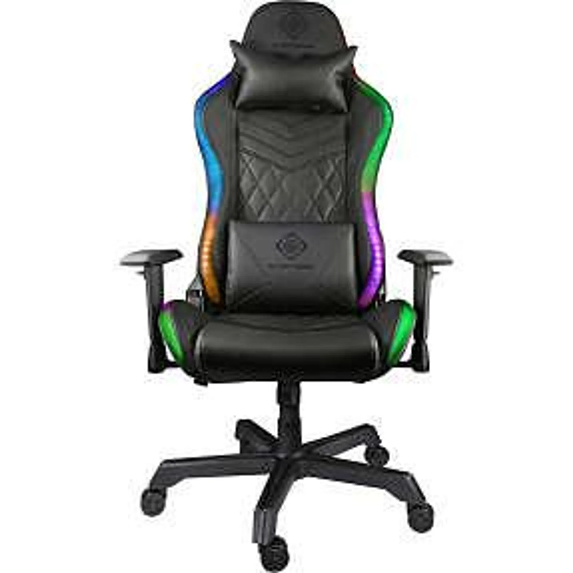 Deltaco RGB gamerstol GAM-080 - sort