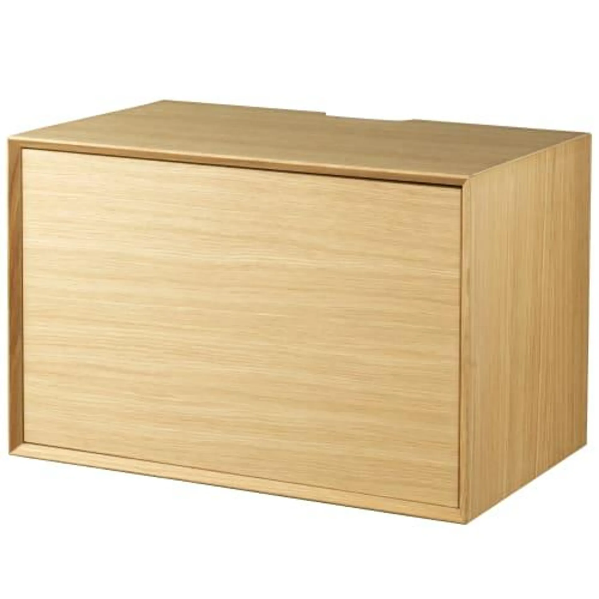 Living & more hi-fi skab - The Box - 37 x 58 x 34 cm - Eg