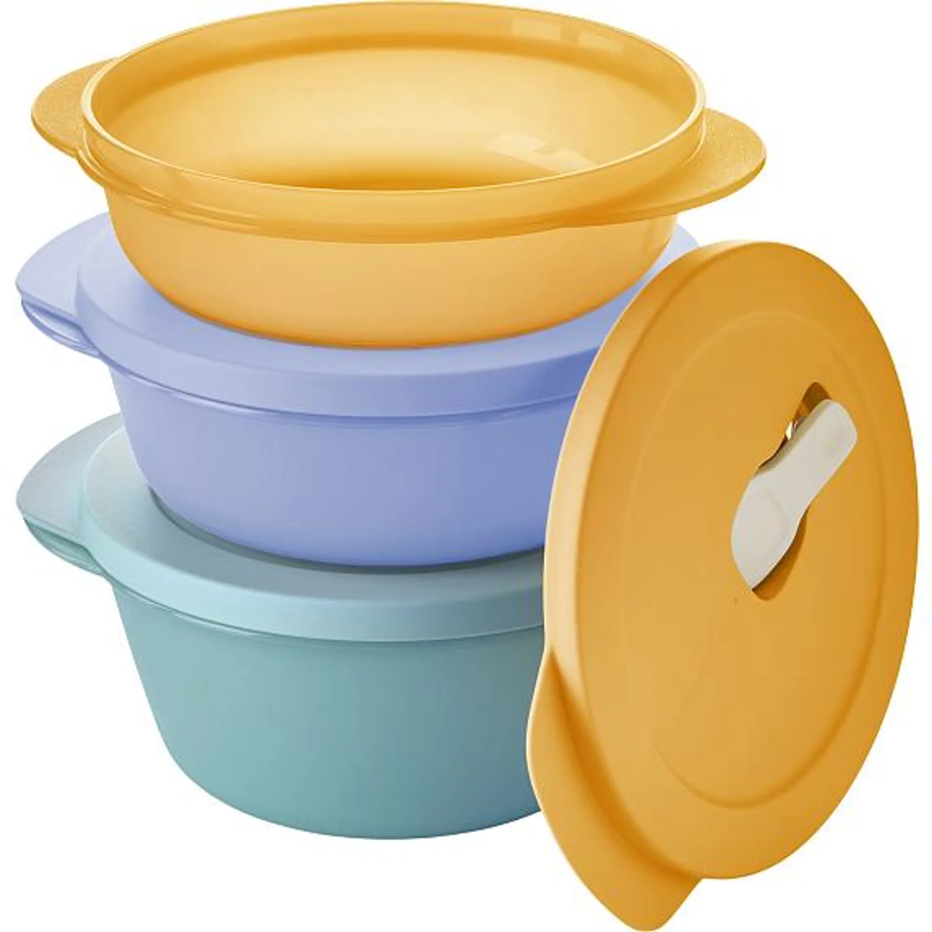 Tupperware Essentials bowle sæt (400ml/600ml/800ml)