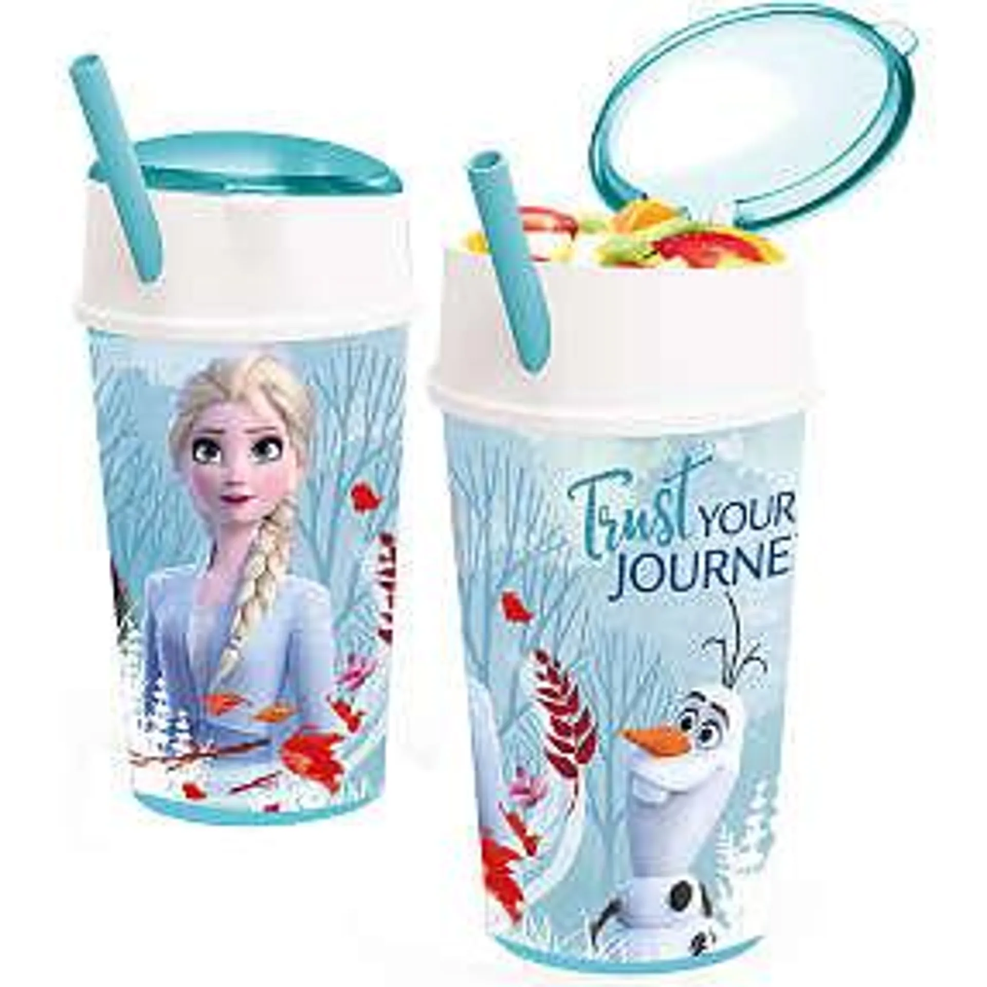 Disney Frost drikkekop med snacktop