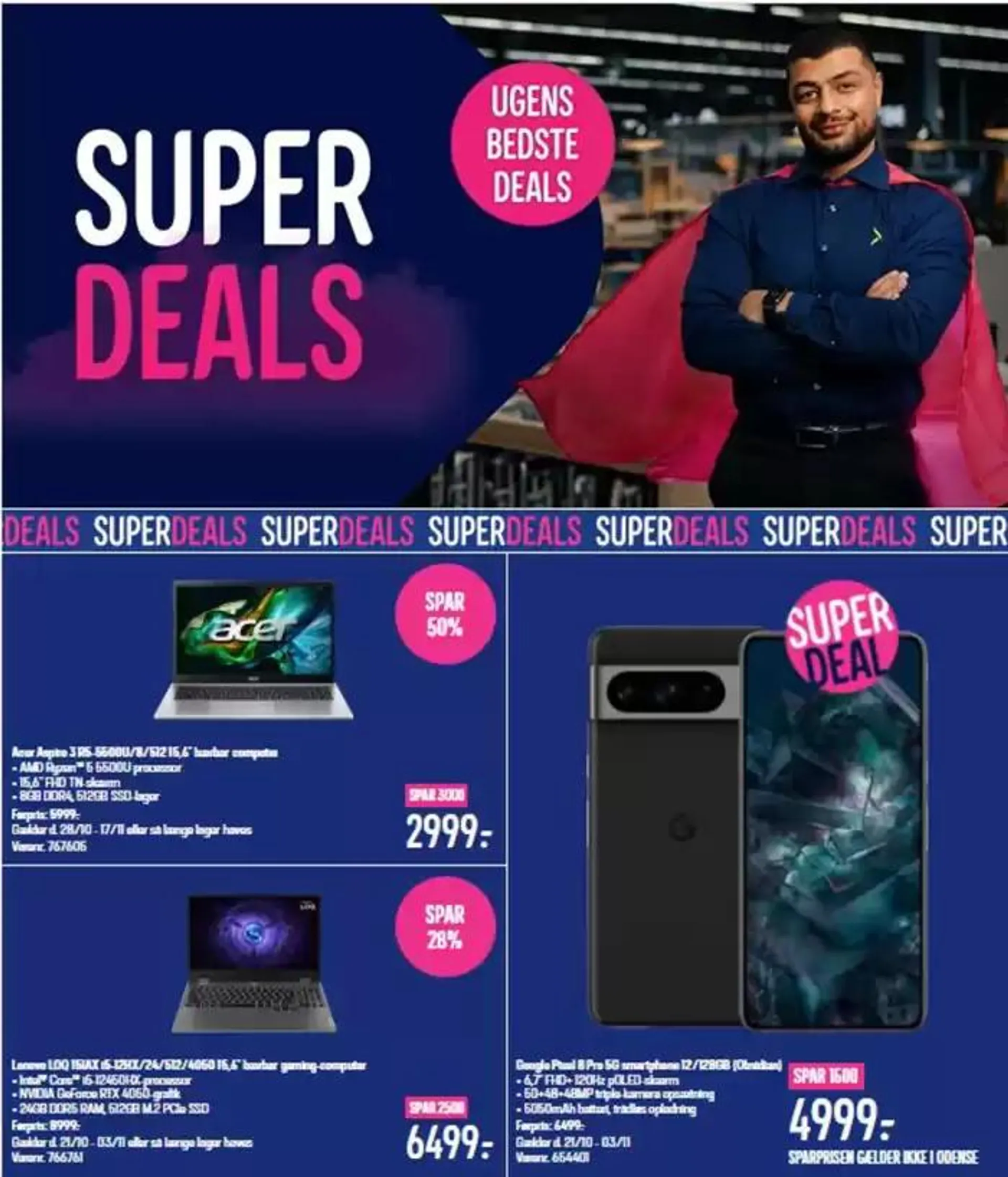 Super Deals Gyldig indtil 28. oktober - 3. november 2024 - tilbudsavis side 1