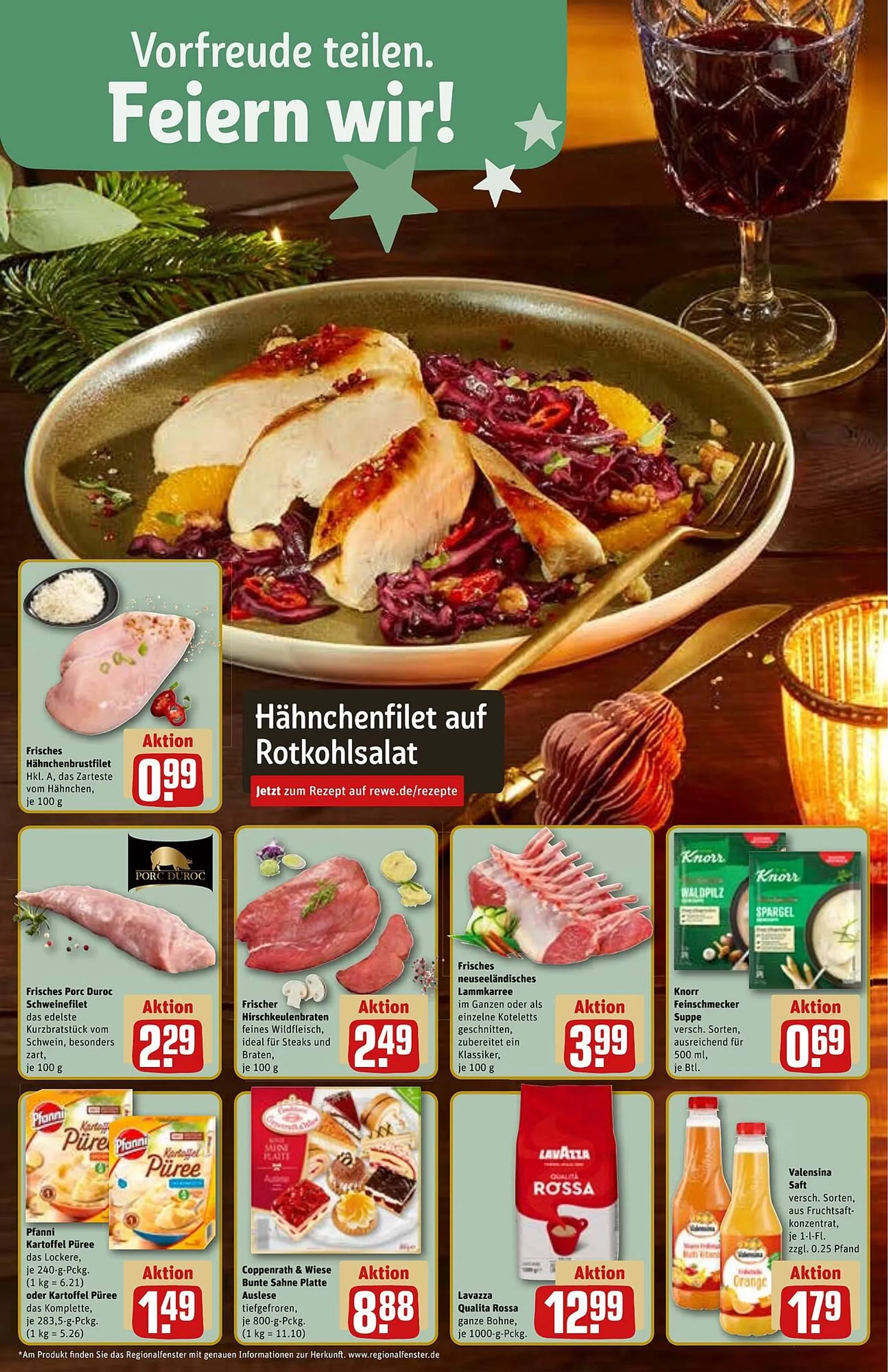 REWE tilbudsavis Gyldig indtil 9. december - 14. december 2024 - tilbudsavis side 14