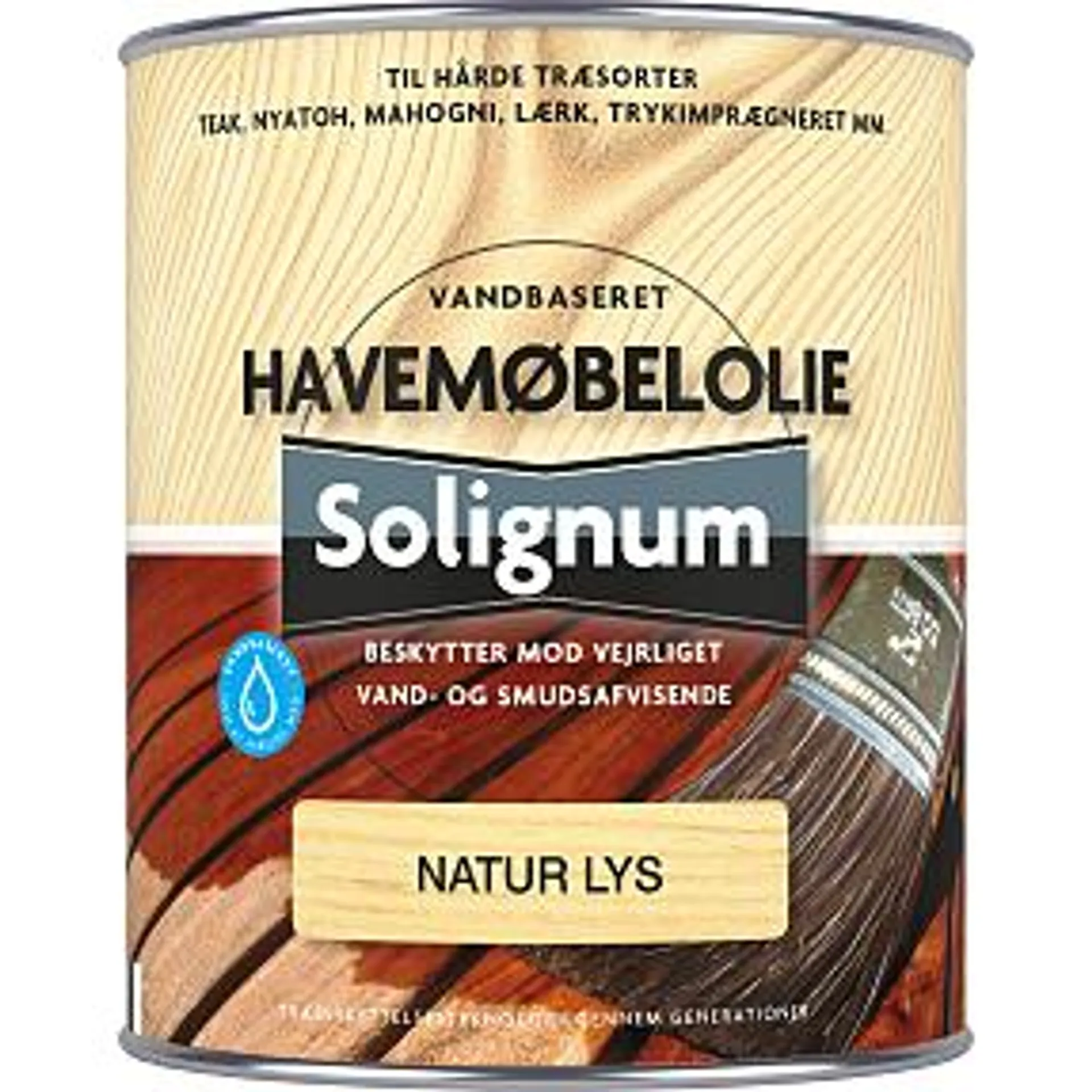 Solignum havemøbelolie 0,75 liter - farveløs