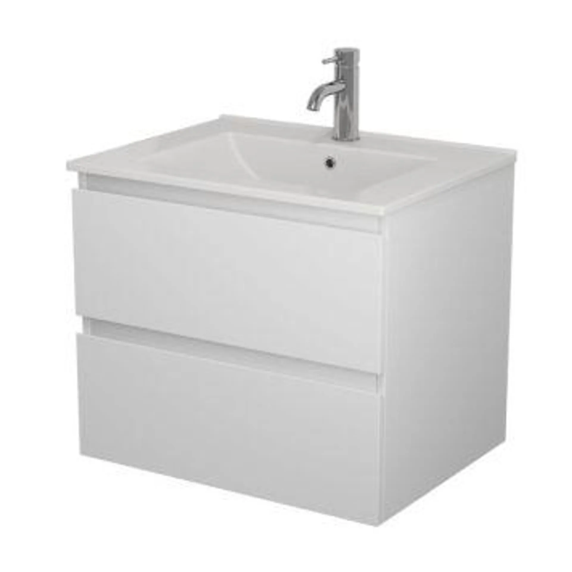 Bath Deluxe badmøbelsæt Camden Integrated mat hvid 60 cm