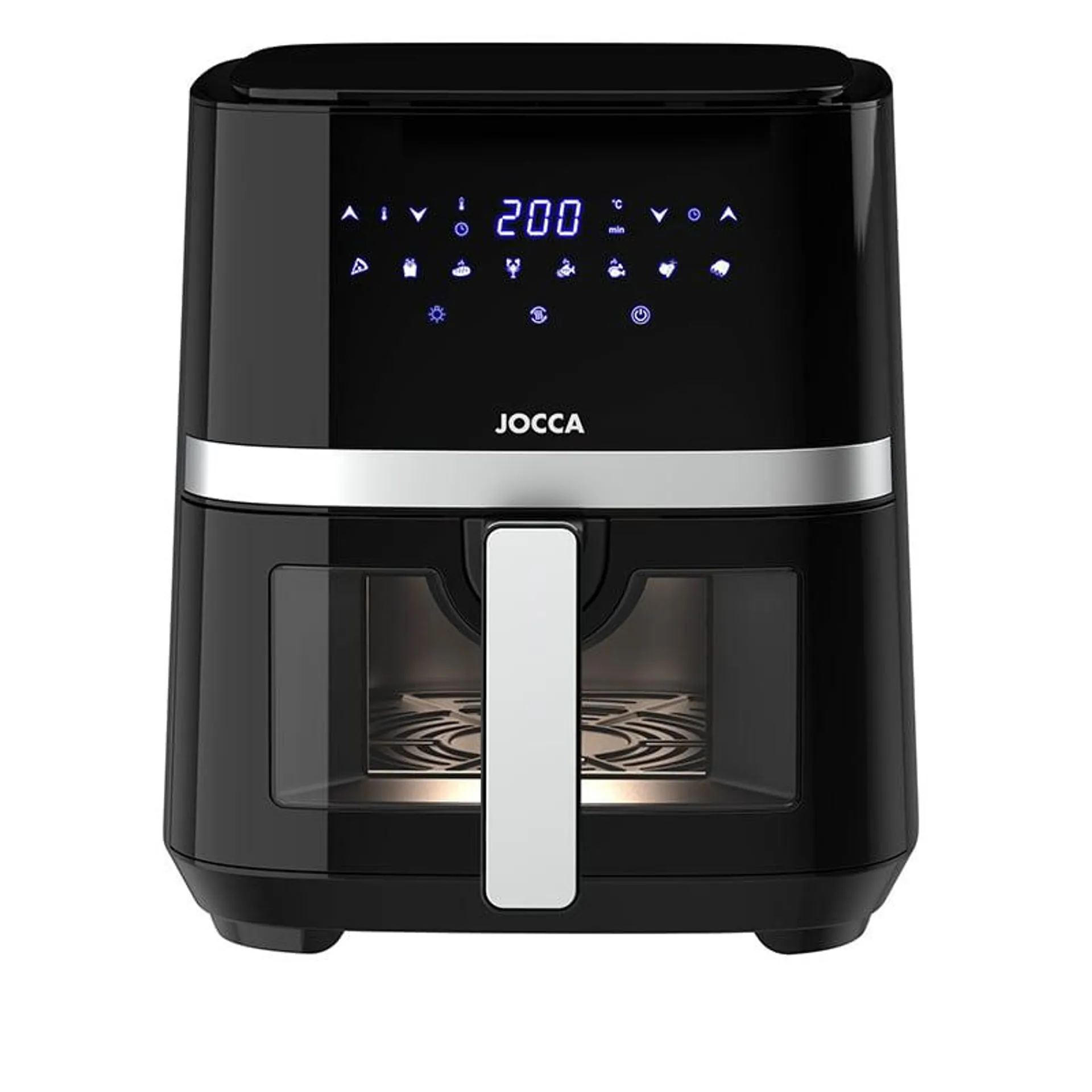 Jocca airfryer digital sort 5 liter