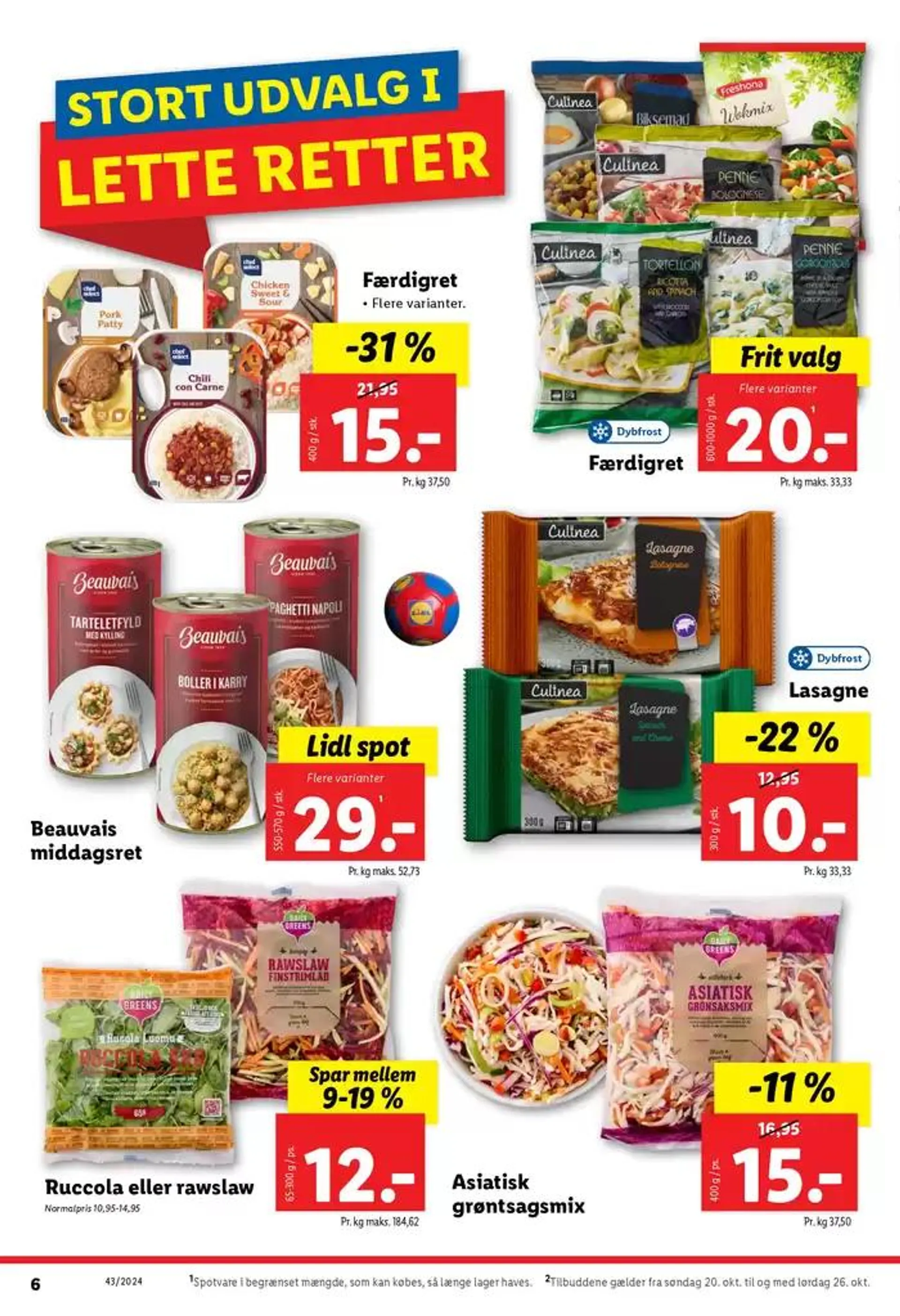 Lidl Tilbudsavis Gyldig indtil 16. oktober - 26. oktober 2024 - tilbudsavis side 6