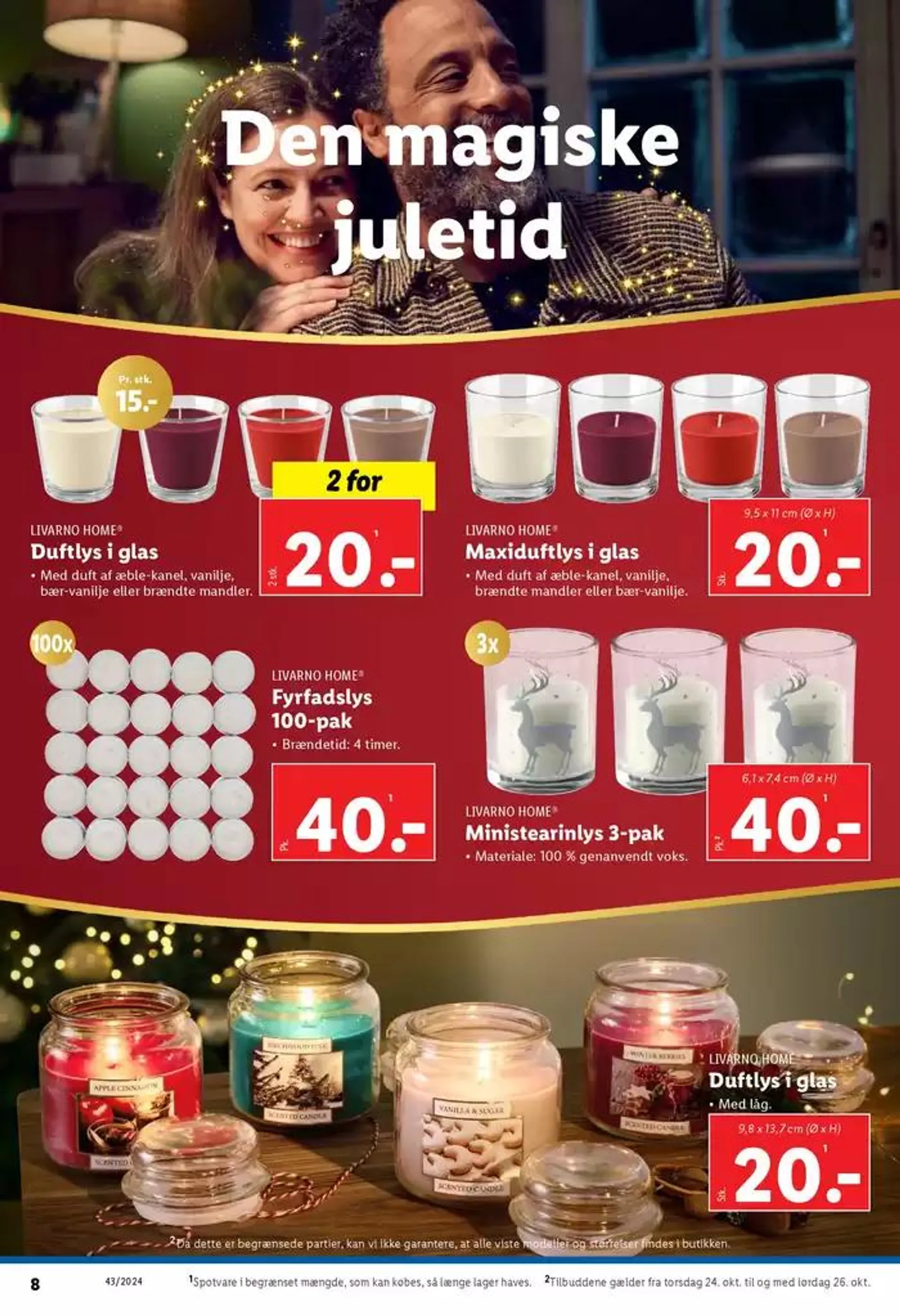 Udforsk Lidls juleunivers Gyldig indtil 16. oktober - 26. oktober 2024 - tilbudsavis side 8