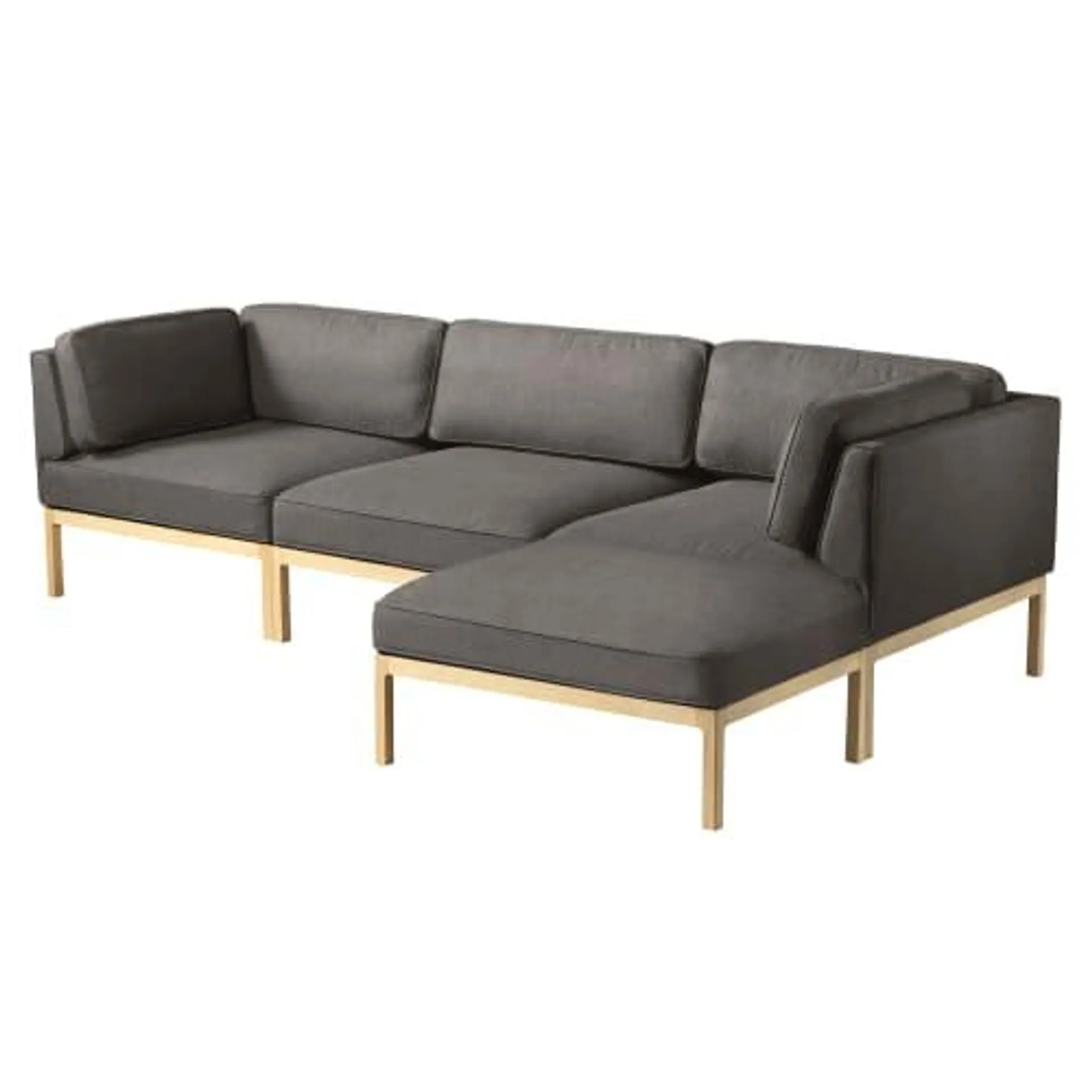 Thomas E. Alken modulsofa - L37 7-9-13 - 4 moduler - Grey/Camden