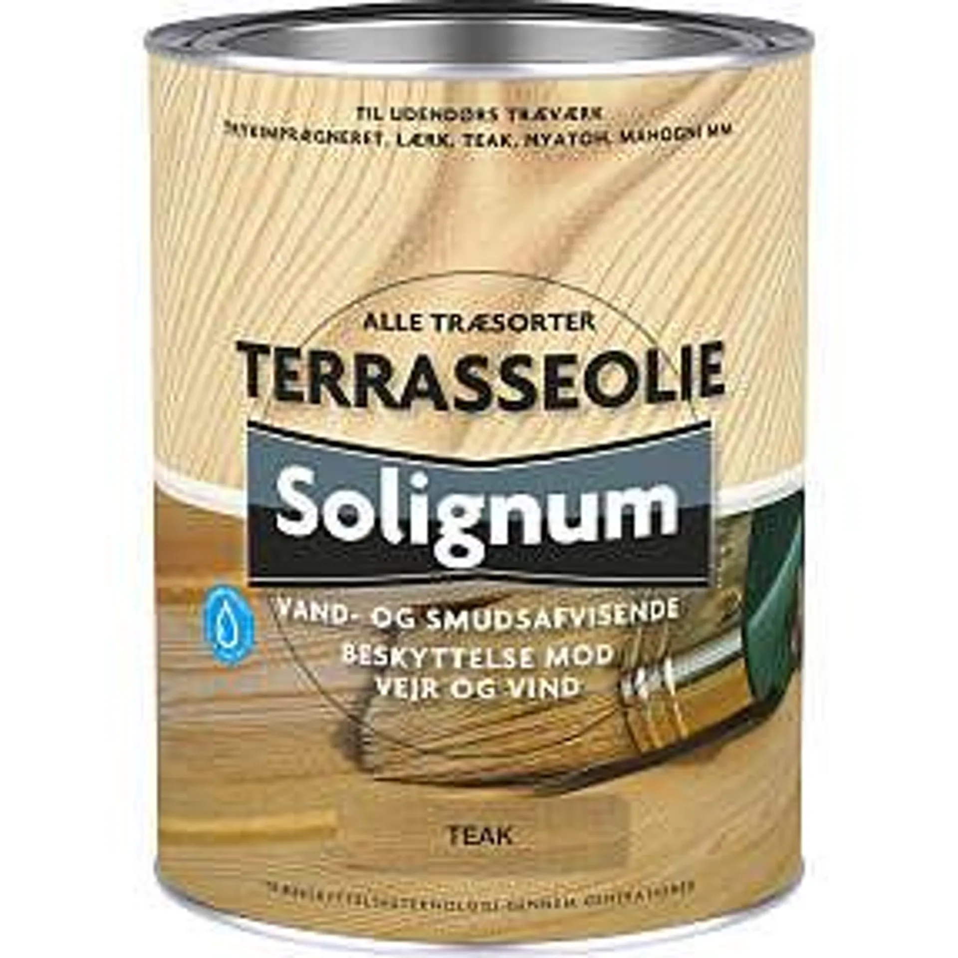 Solignum terrasseolie 2,5 liter - teak