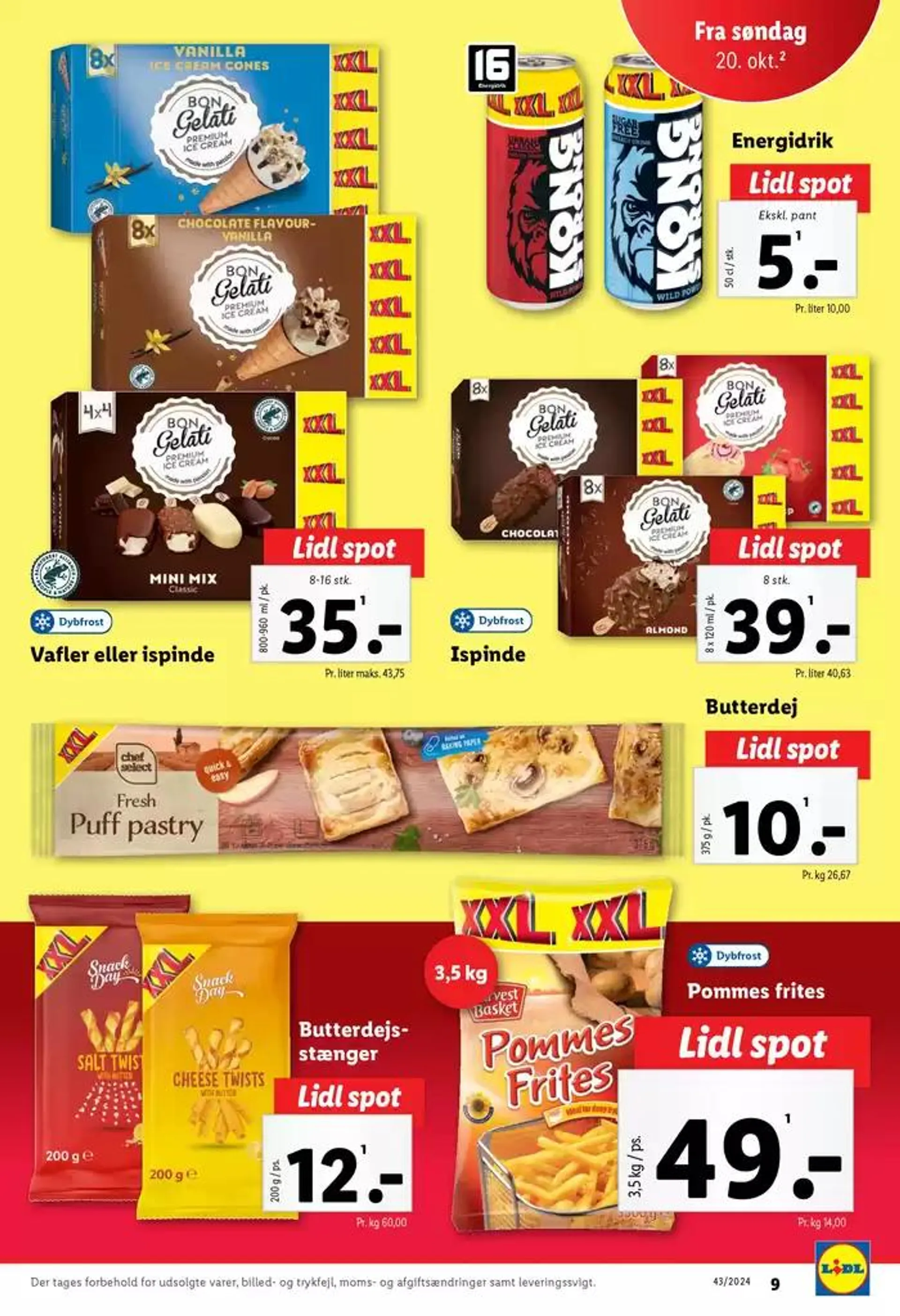 Lidl Tilbudsavis Gyldig indtil 16. oktober - 26. oktober 2024 - tilbudsavis side 9