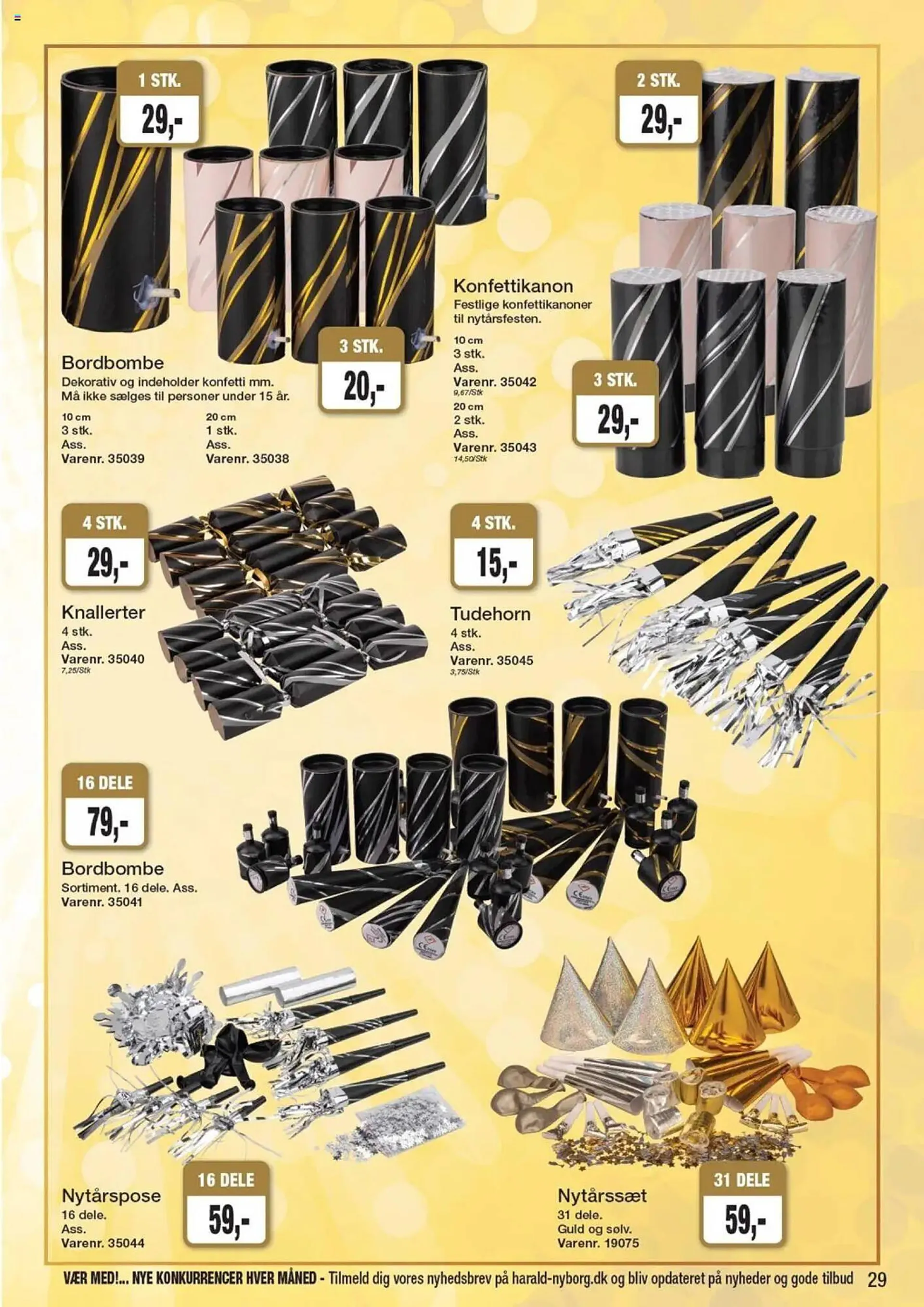 Harald Nyborg tilbudsavis Gyldig indtil 20. november - 31. december 2024 - tilbudsavis side 29