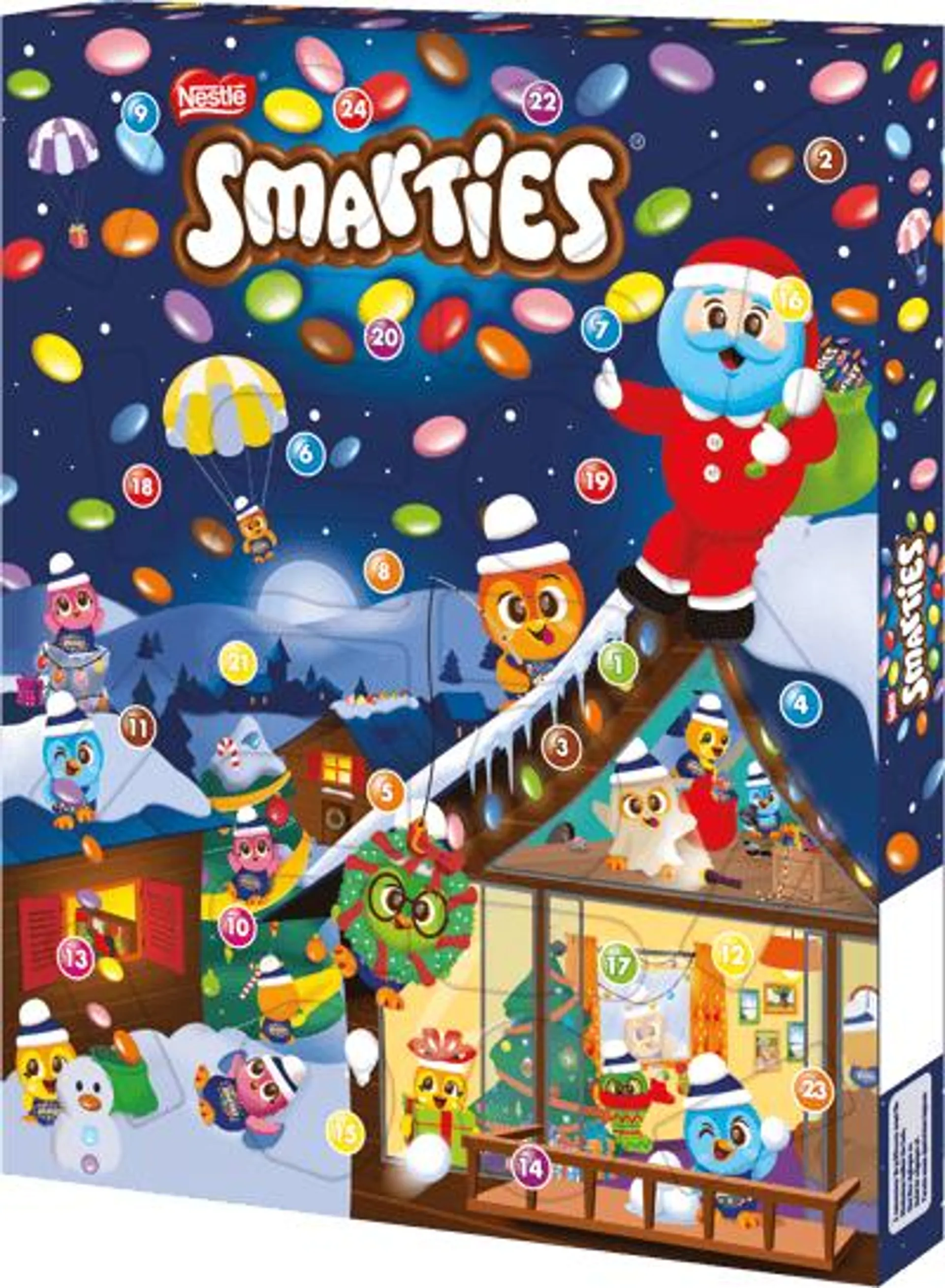 Nestle Smarties Julekalender 335 g.