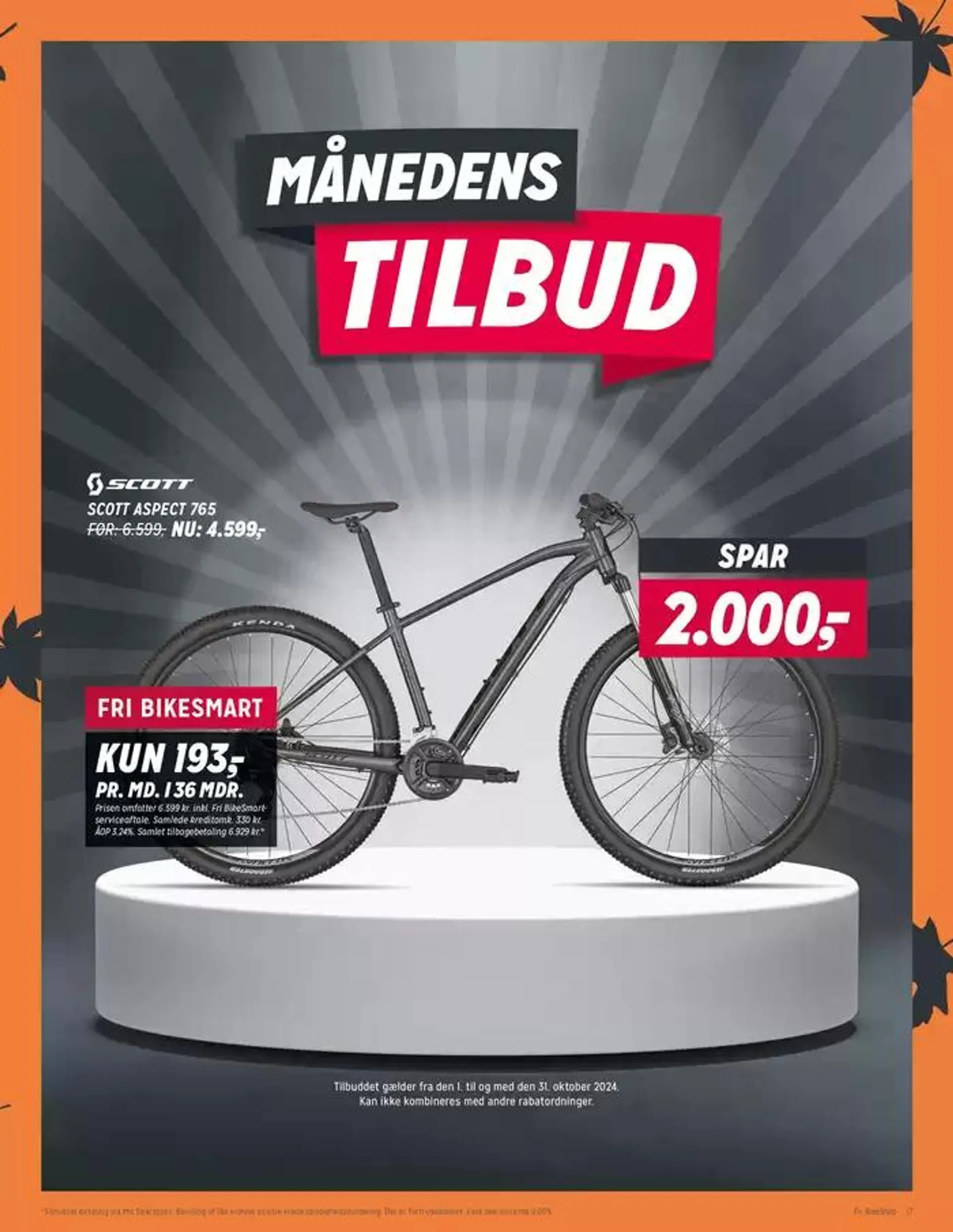 Fri BikeShop Tilbudsavis Gyldig indtil 15. oktober - 29. oktober 2024 - tilbudsavis side 17