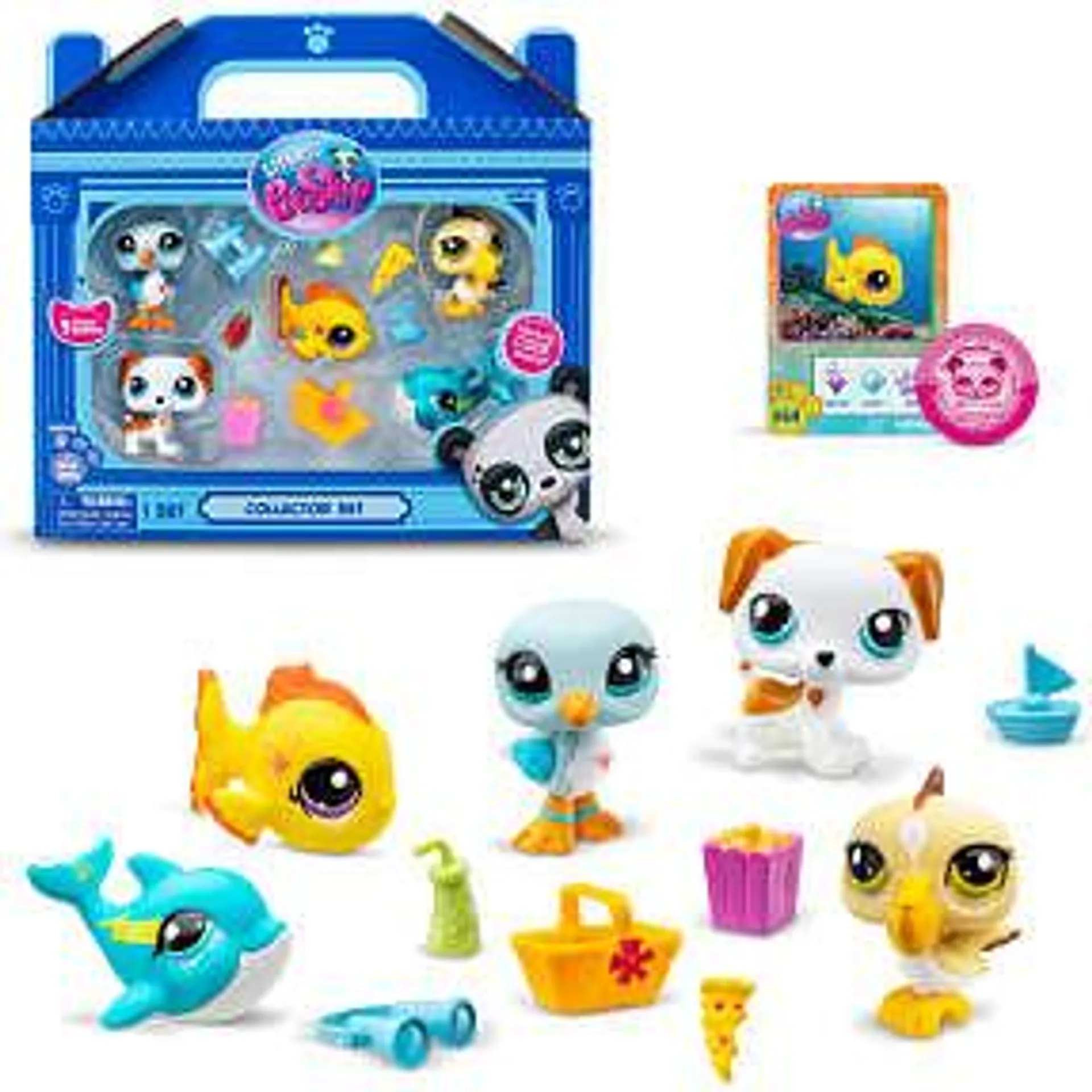 Littlest pet shop strand venner 5-pak