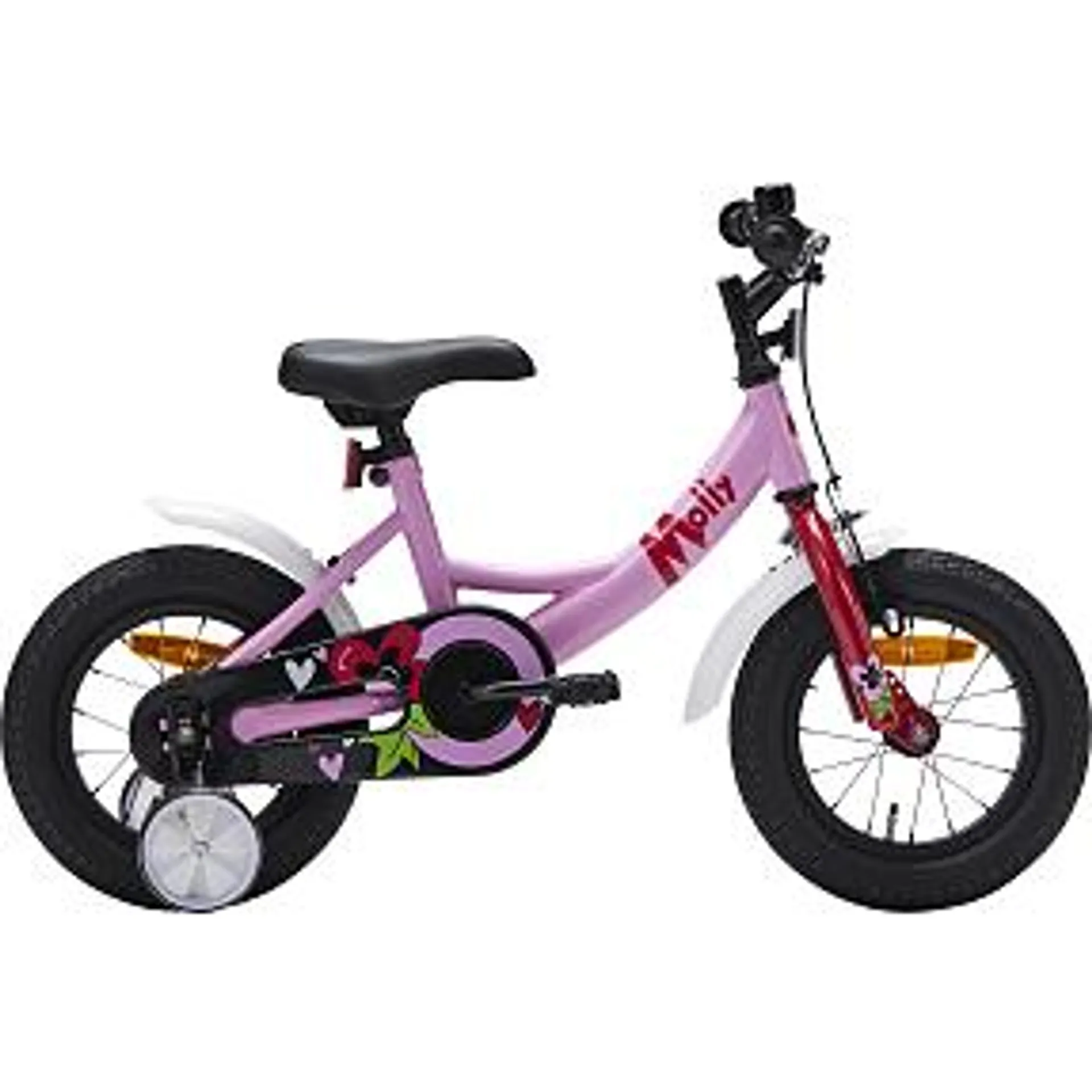 Puch Molly pige juniorcykel 1 gear 12" 2024 - lyserød