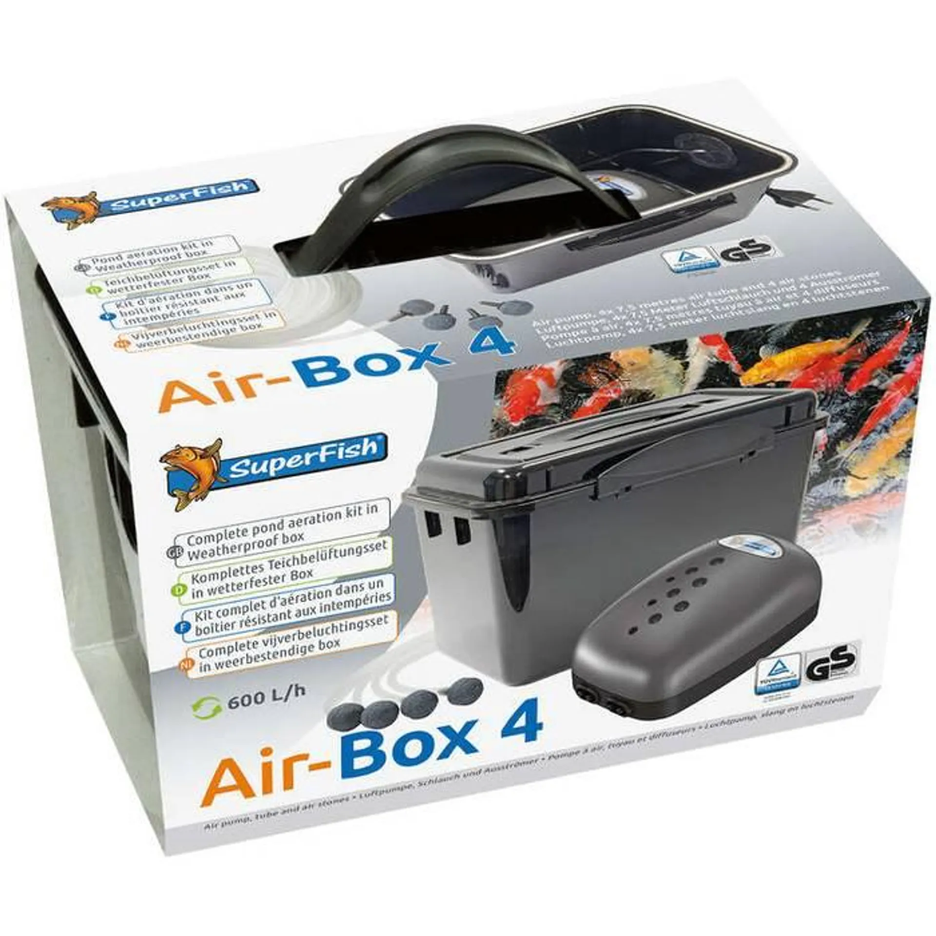 SuperFish Air-Box 4 luftpumpe